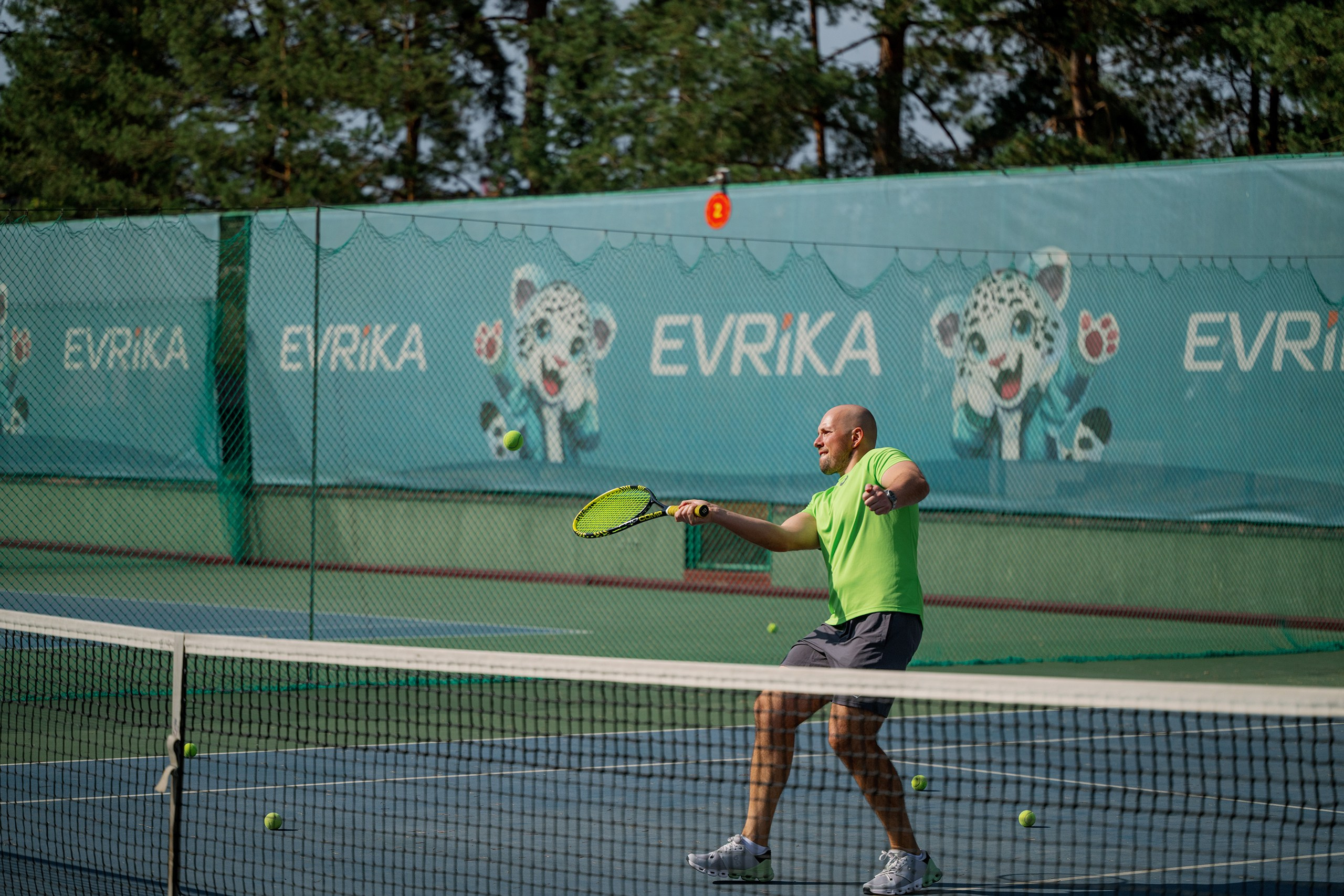 Конференция/Игра в тенис — BakoTech&Cloudfire. Фотограф в Алматы — Алексей Коньков | Репортаж, свадьбы, портреты