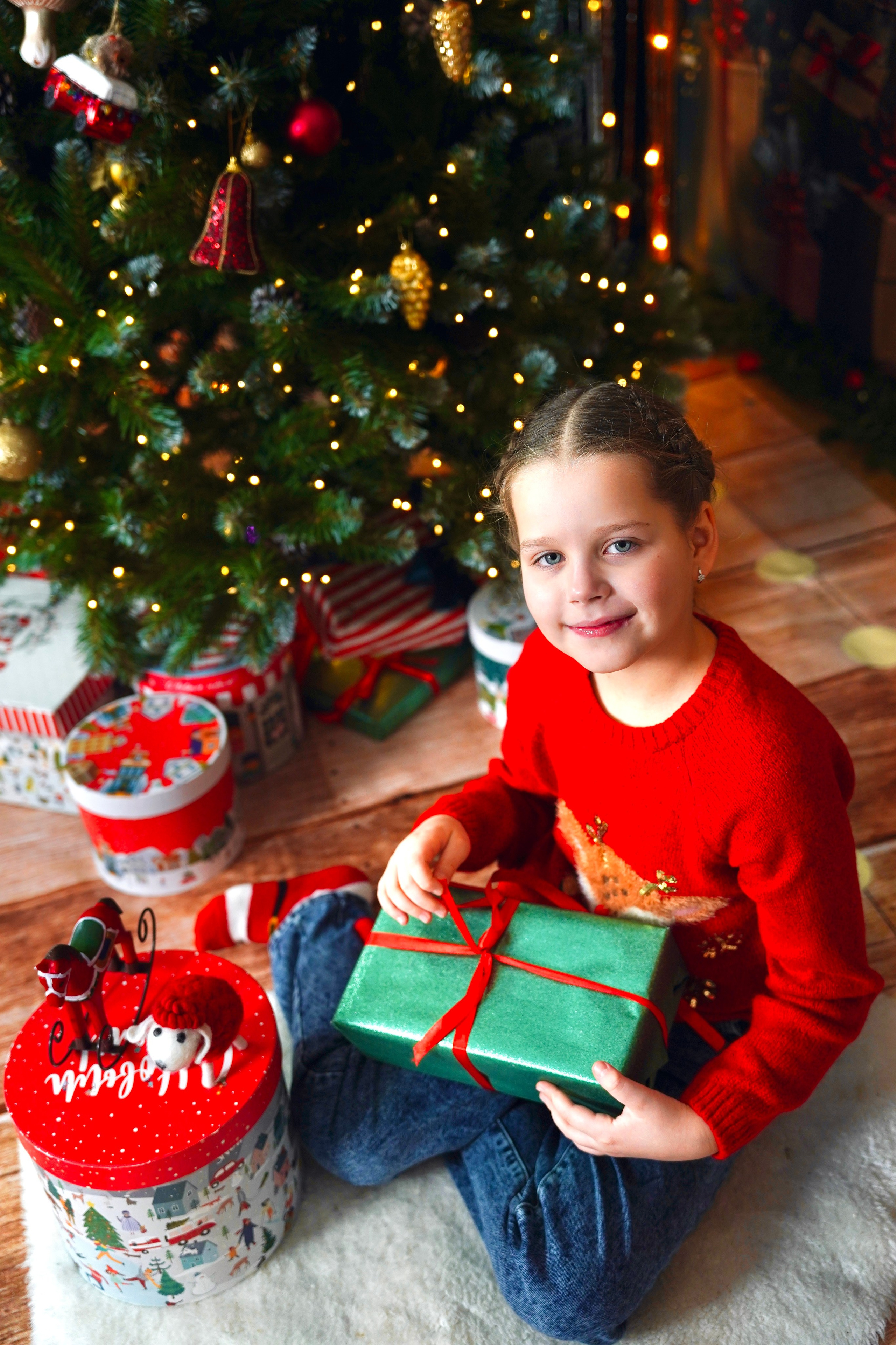 Новогодний фотопроект 2025 № 3. Семейный и детский фотограф Александра Гвоздикова
