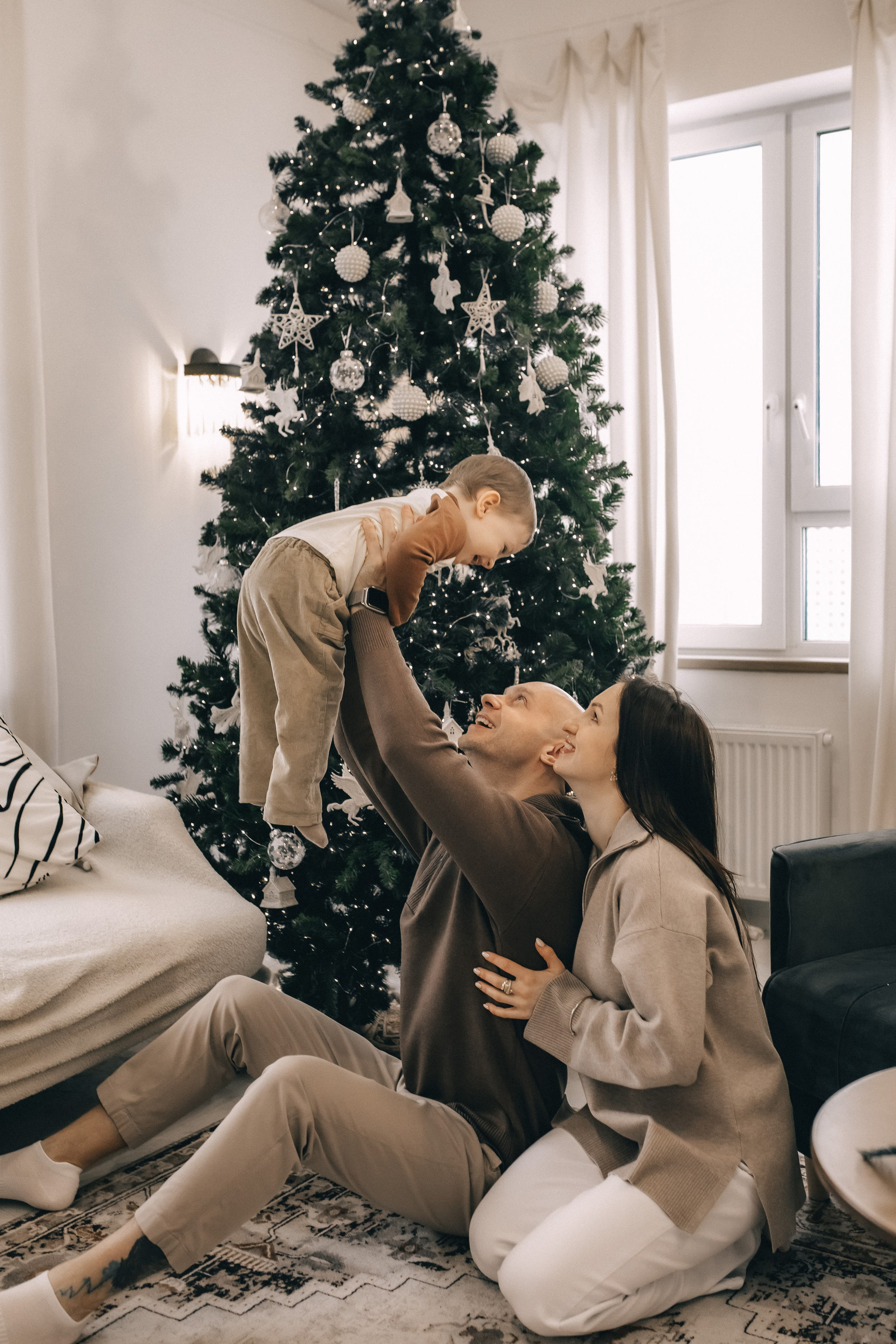 Рождество. Большая семья. Профессиональный фотограф, Москва |Видное Елена Елизарова