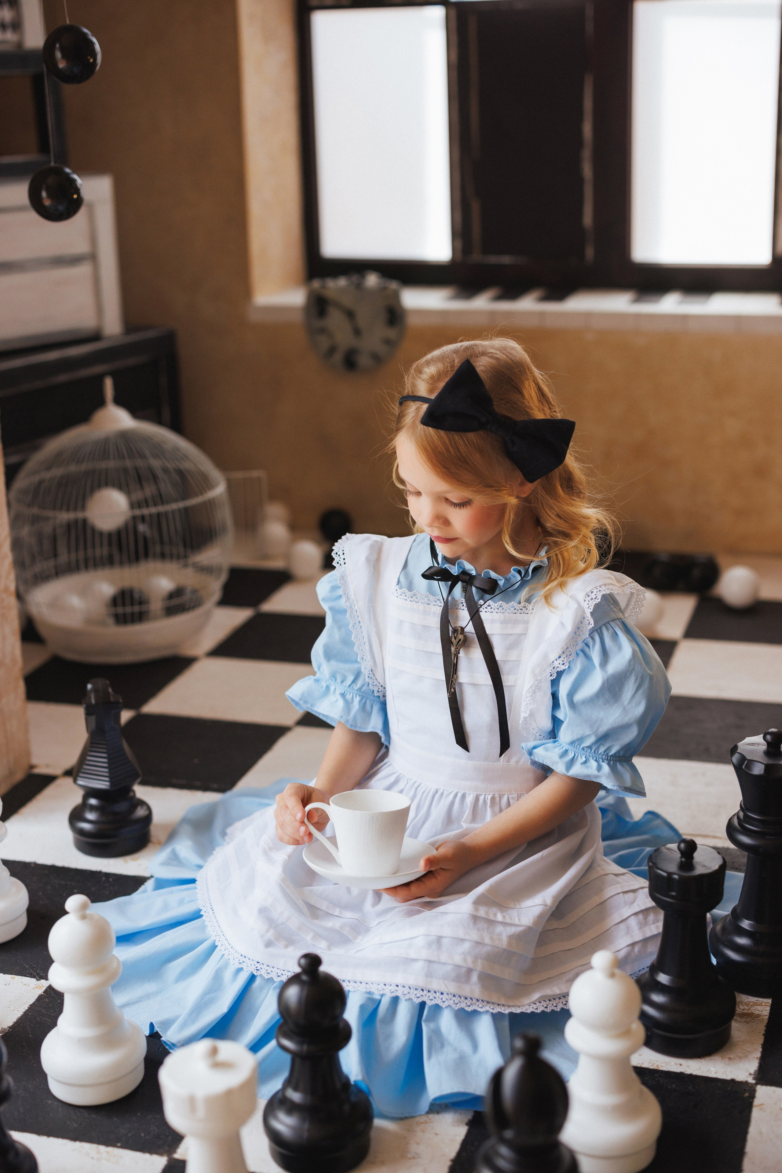 Фотосессия по мотивам мультфильма «Алиса в стране Чудес», фотостудия «Эль», город Краснодар. Семейный и детский фотограф в Краснодаре Анна Трашкова