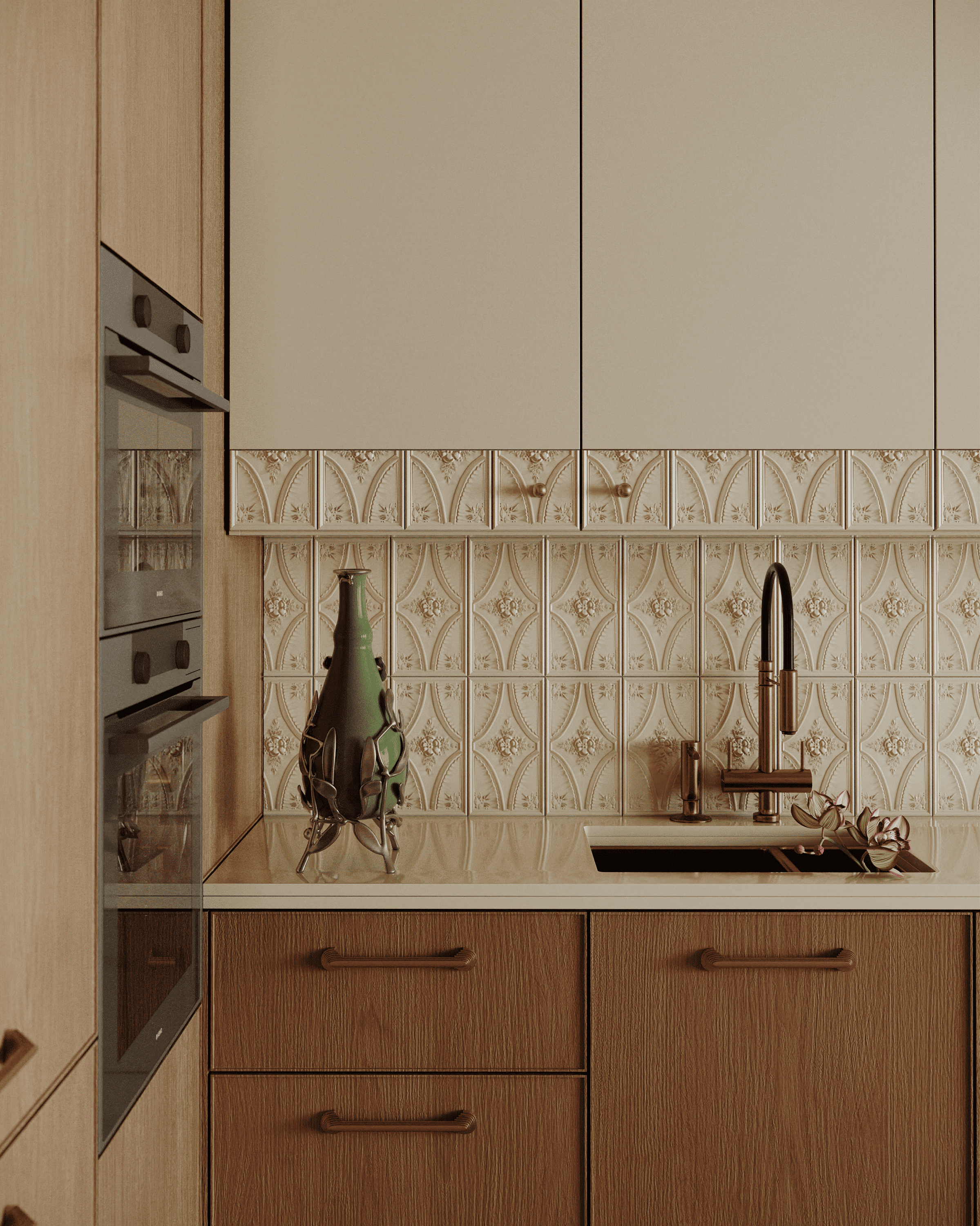 ЖК САДОВЫЕ КВАРТАЛЫ. 3D визуализация дизайна интерьера. 3D interior design visualizer