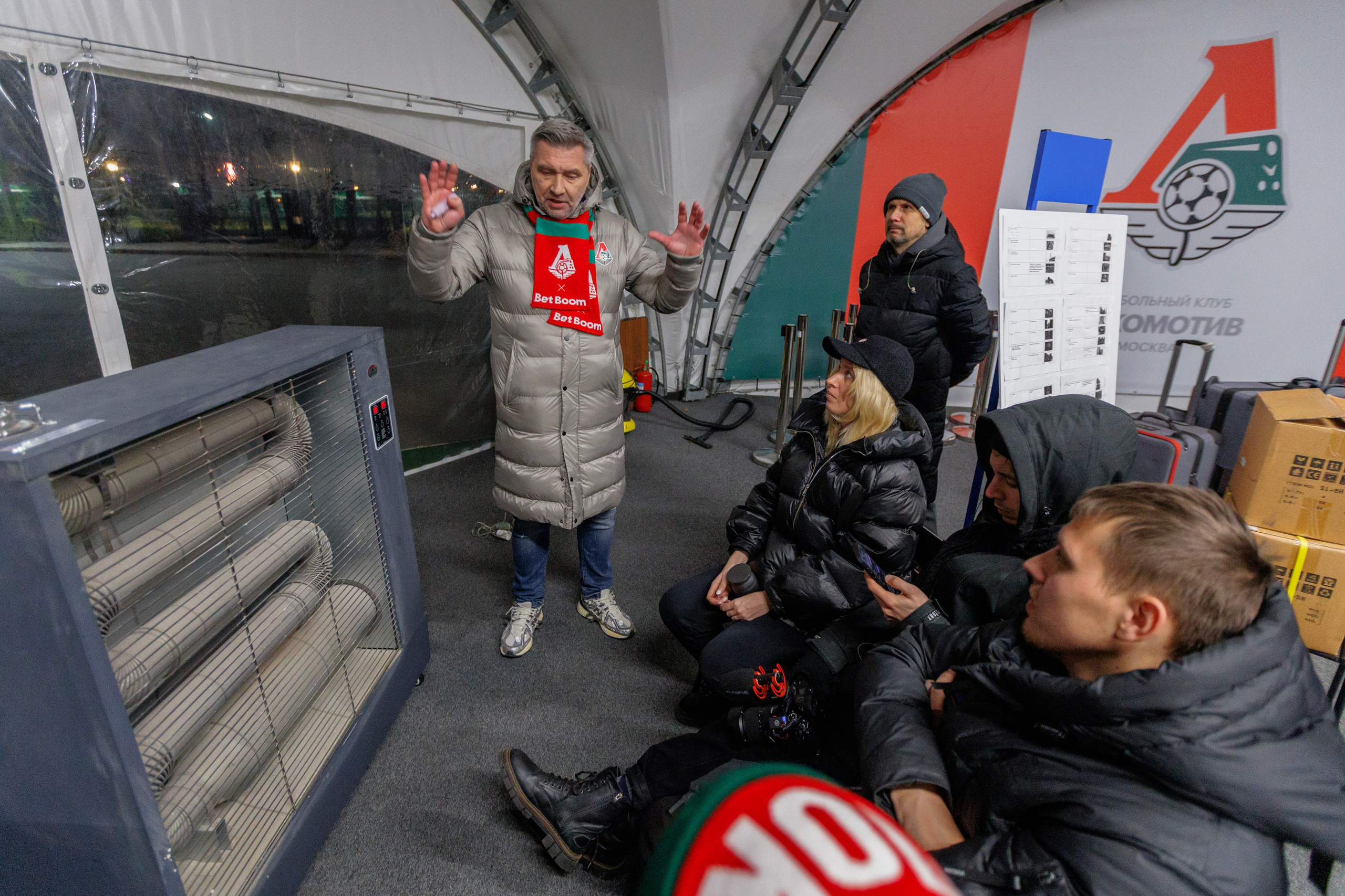 БЭКСТЕЙДЖ СЪËМОК РОЛИКА ДЛЯ ФК ЛОКОМОТИВ. Artem Zenin Photography