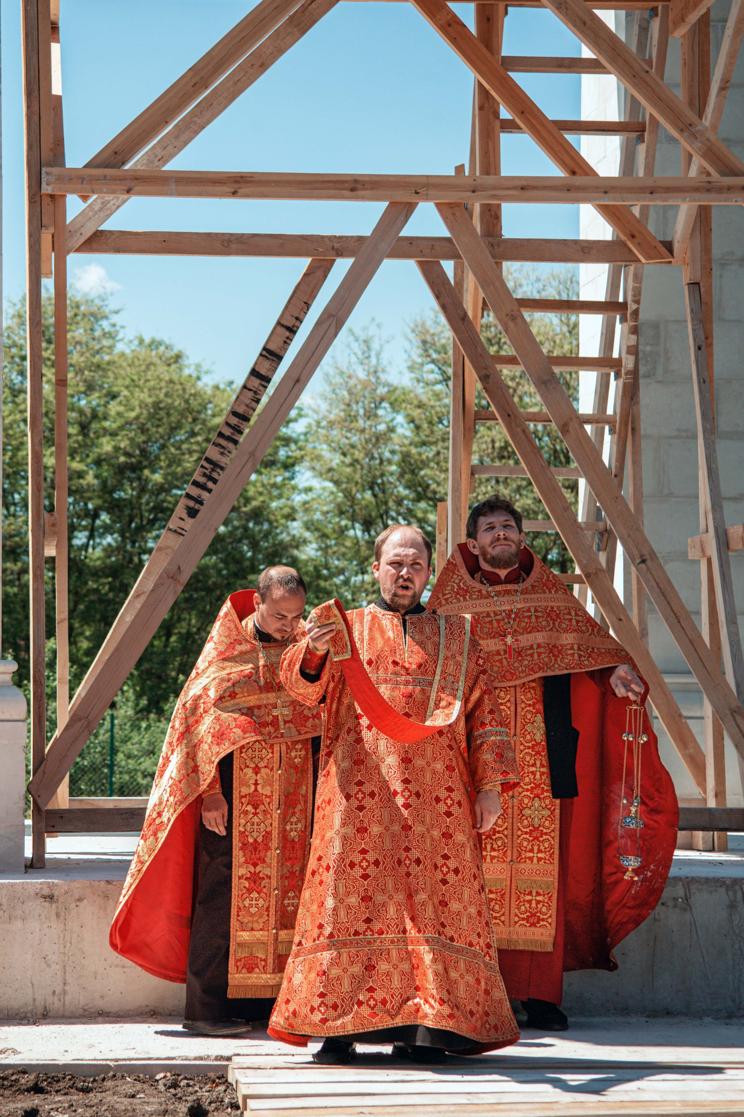 Открытие колокольни в хуторе Аргатово. Семейный и детский фотограф в Москве Ольга Кривенцова