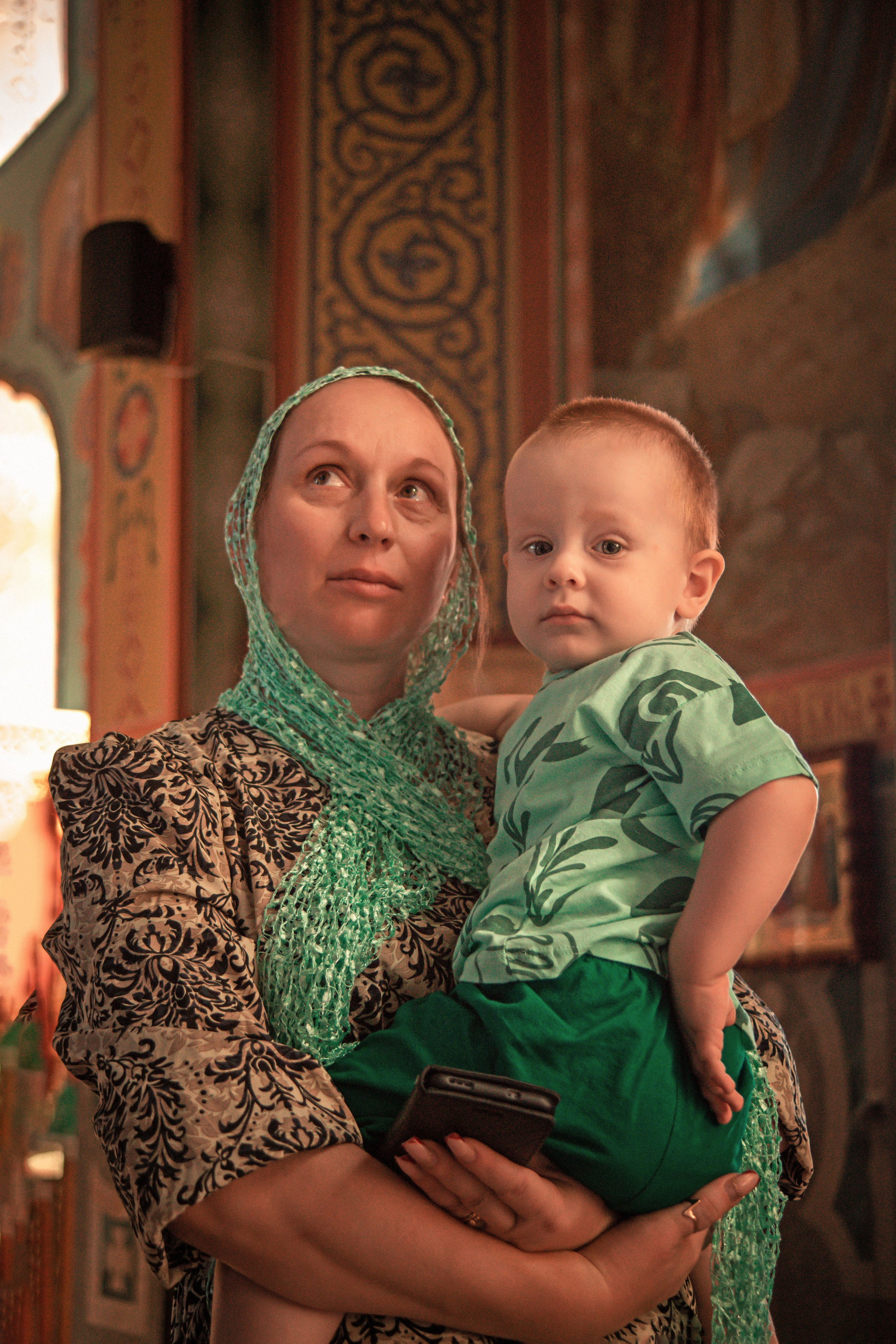 Общее крещение. Семейный и детский фотограф в Москве Ольга Кривенцова