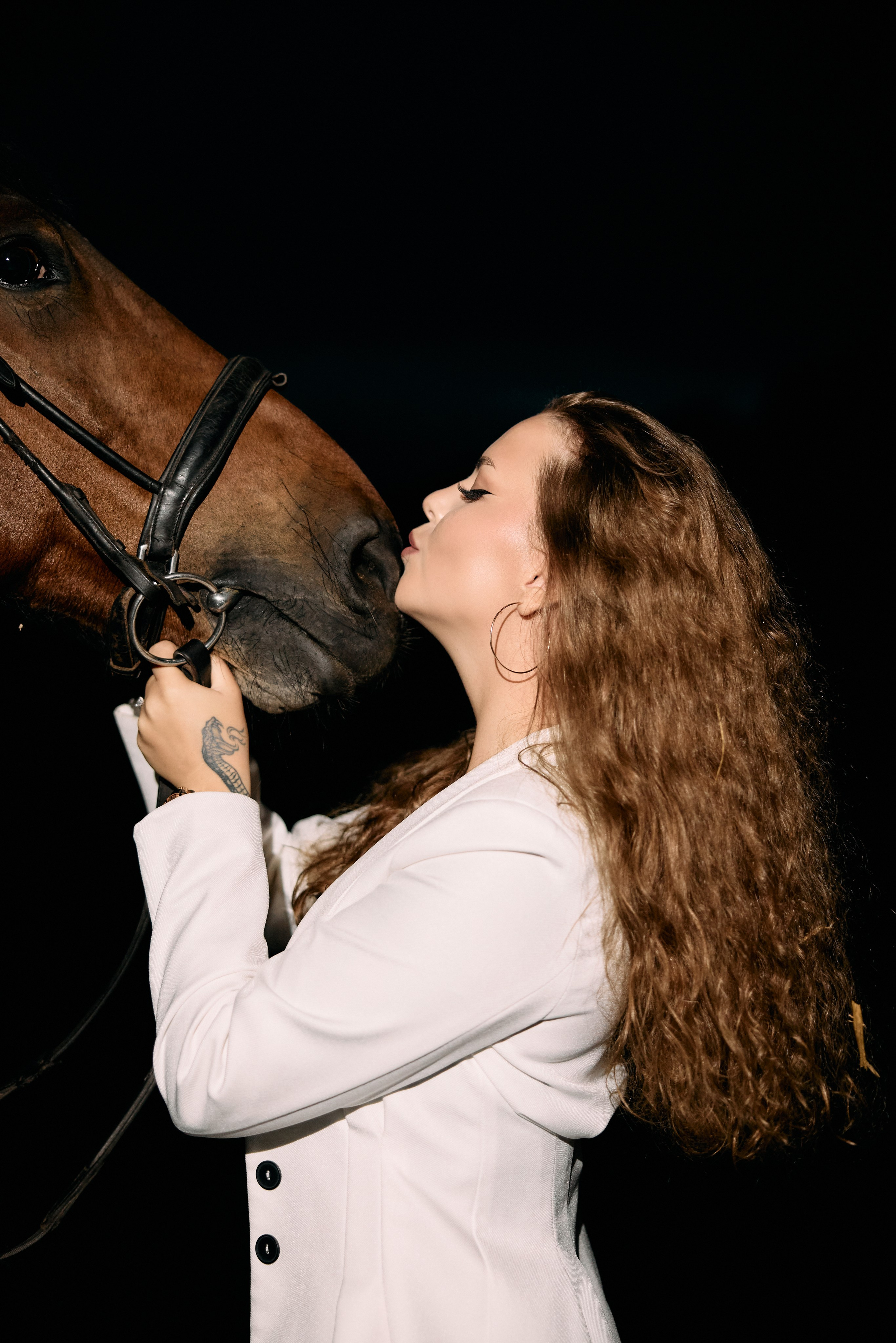 Съемка на конюшне. Сергей Ирклиенко