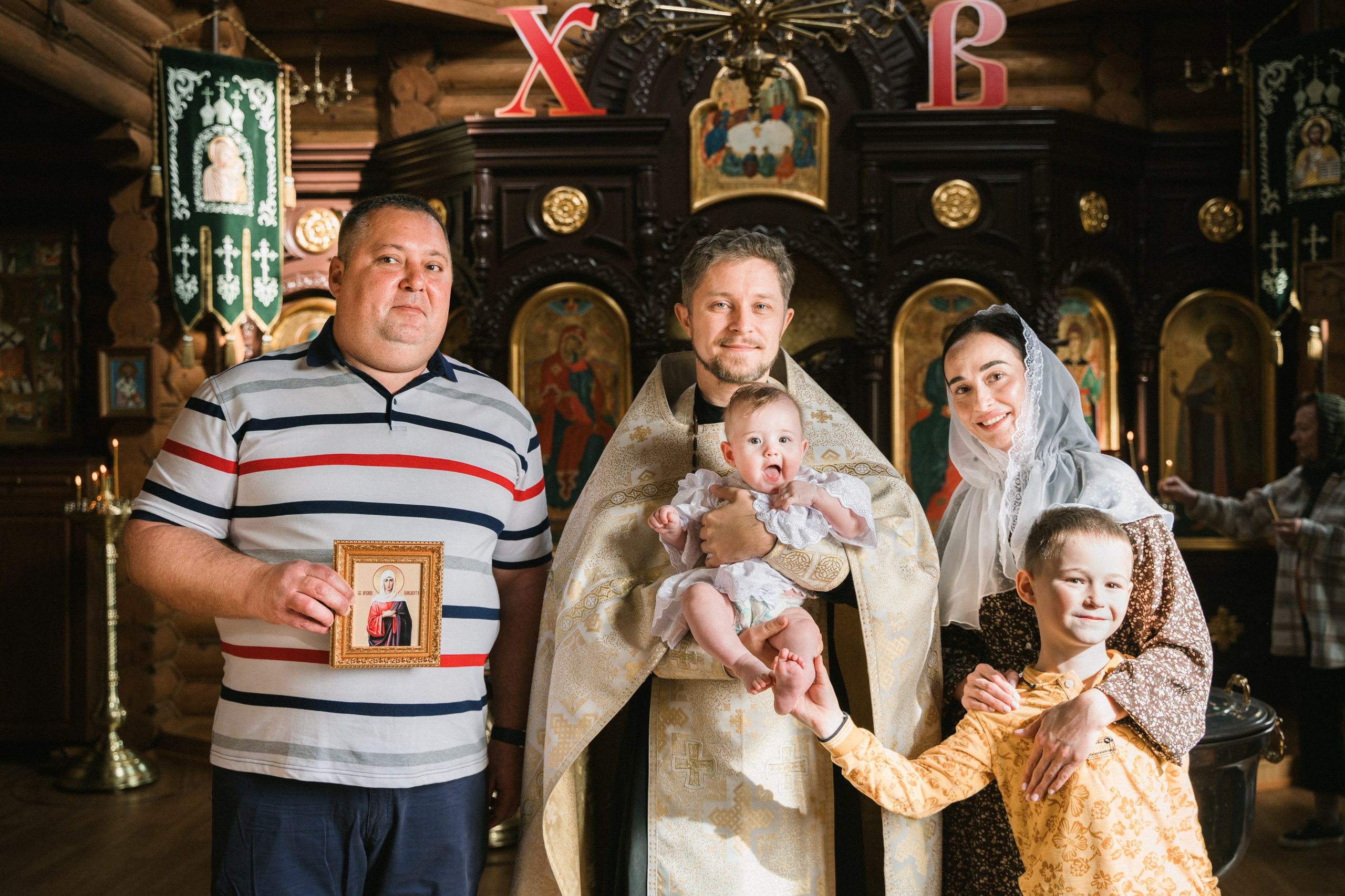 Крещение Елизаветы. Главная