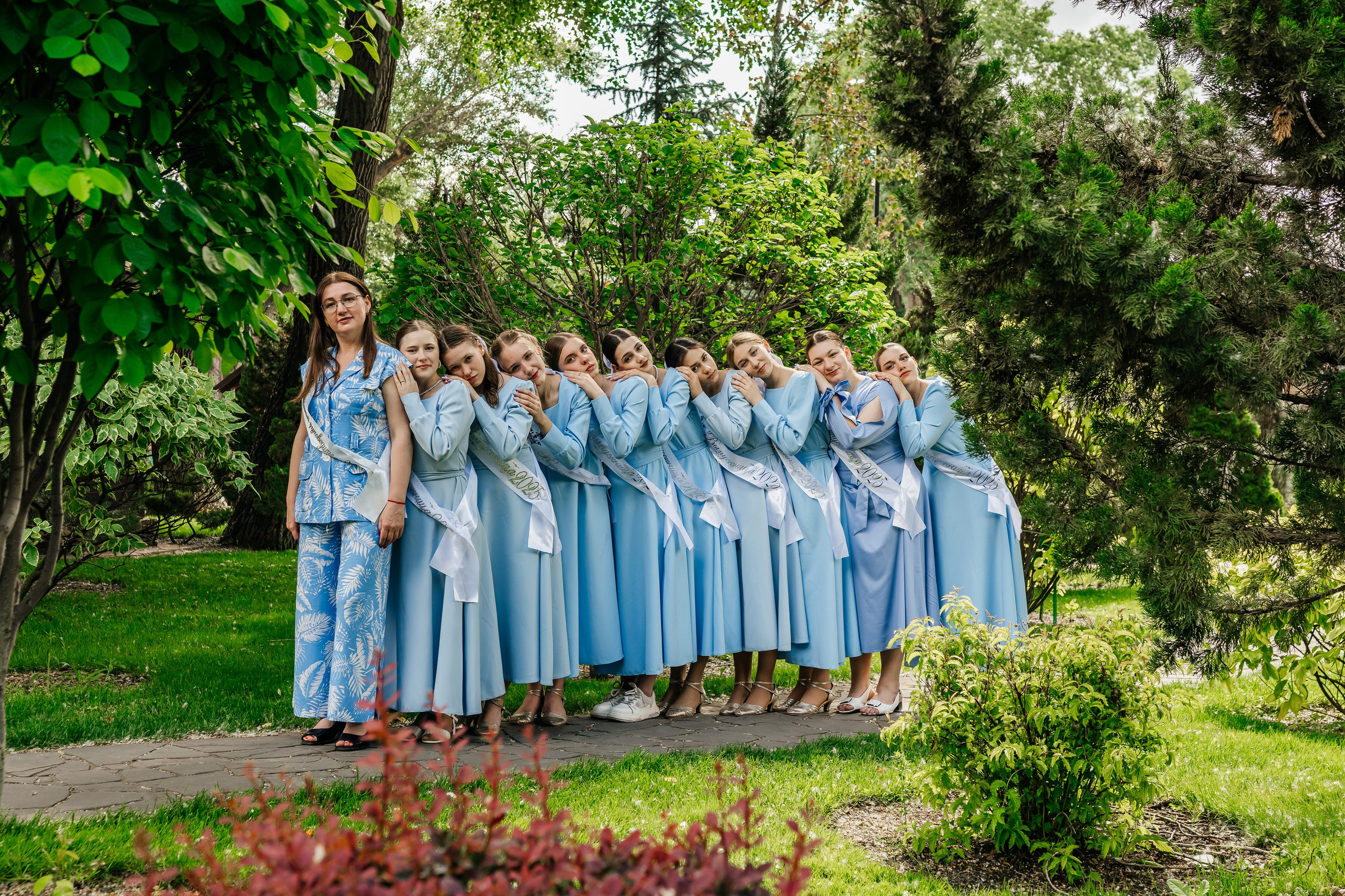 Школьники-кадеты в парке Лога. Фотограф в Каменске-Шахтинском Ольга Сагал