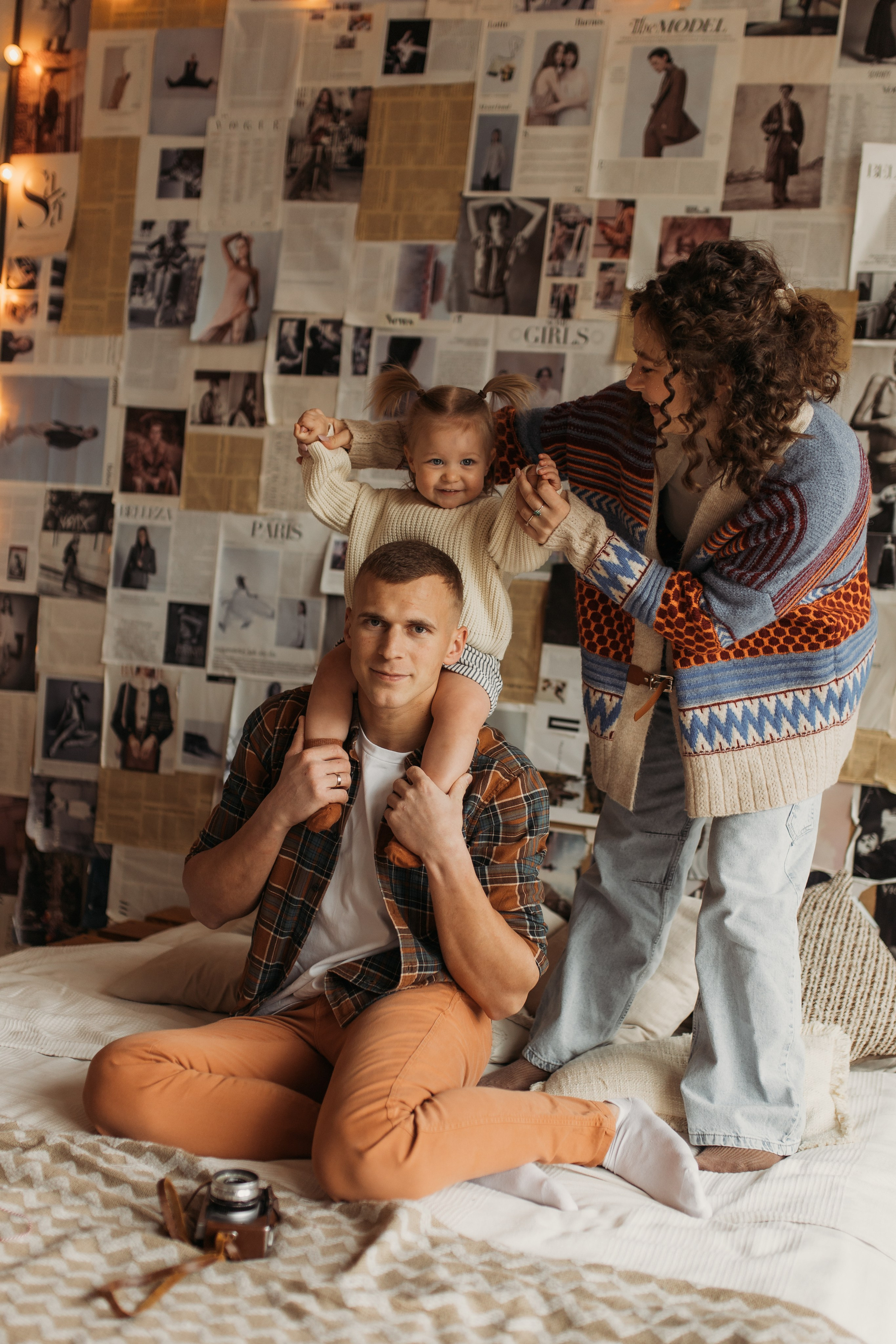 Даша, Андрей и Варечка. Семейный и свадебный фотограф в Москве и Зеленограде Марина Малярова