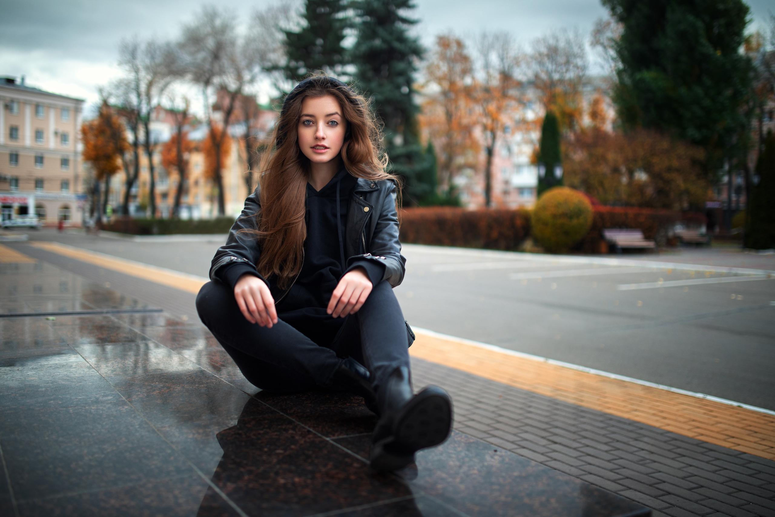 Осенняя фотосъемка с Юлией на улицах города в формате для «себя»