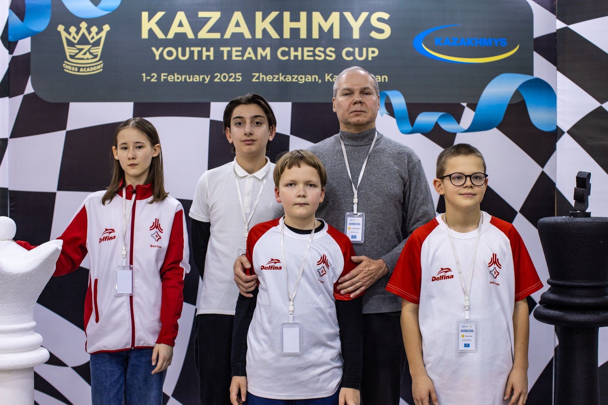 2025.02.02 KAZAKHMYS Youth Team Chess CUP 2025 — Day2_Teams. Фотограф Анна Штурман (репортажная съёмка любых событий и мероприятий) Anna Shtourman photographer