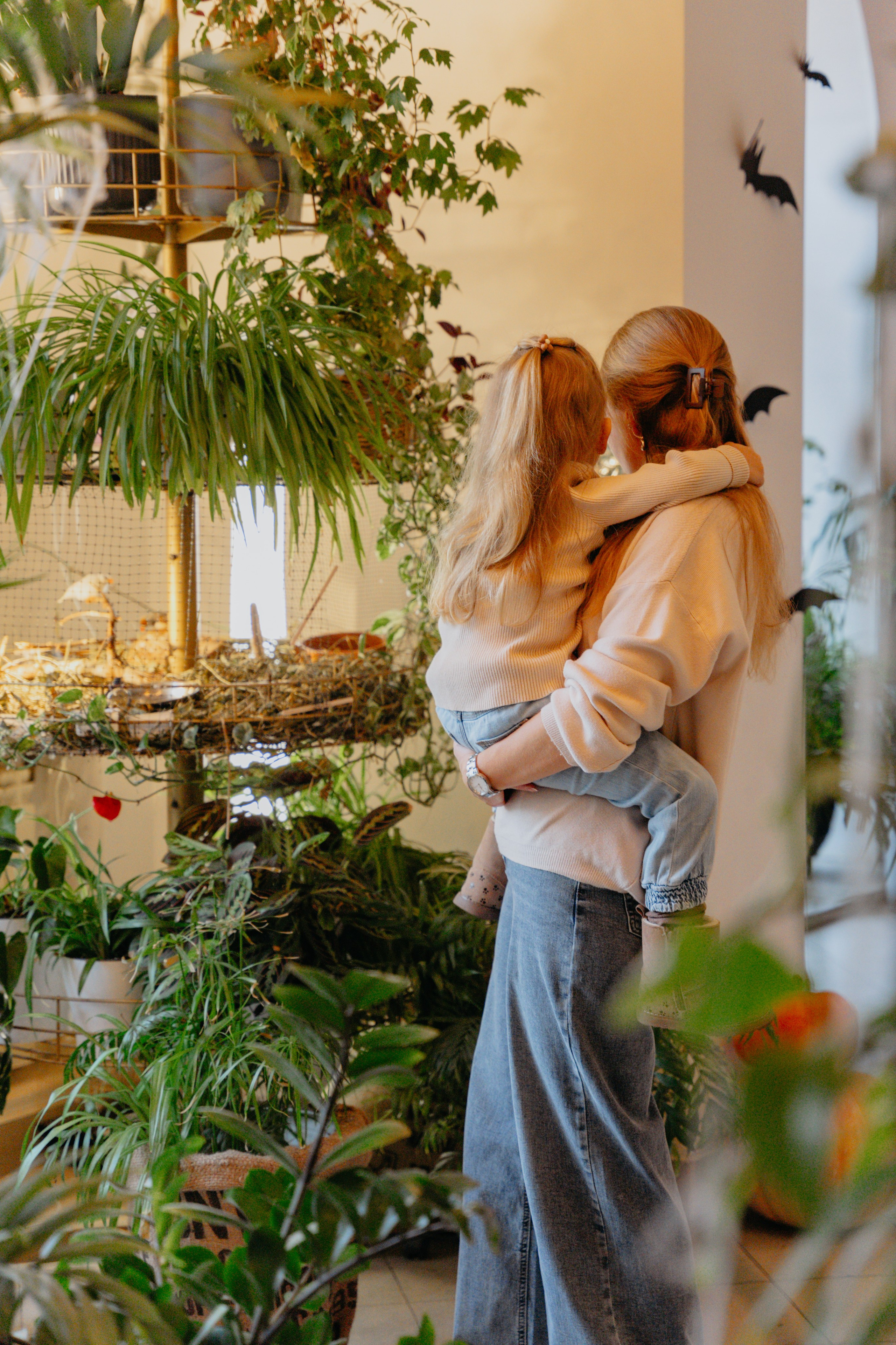 Мама и доча. Лайф съемка