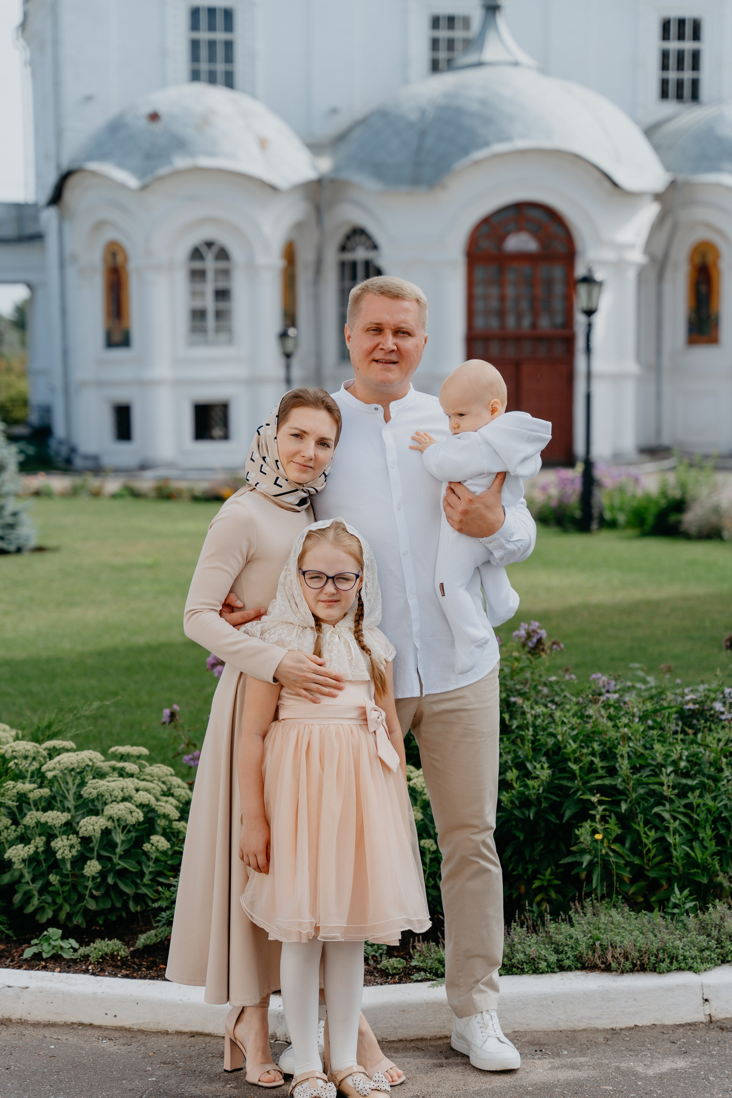 Таинство крещения в Трифоновом Монастыре