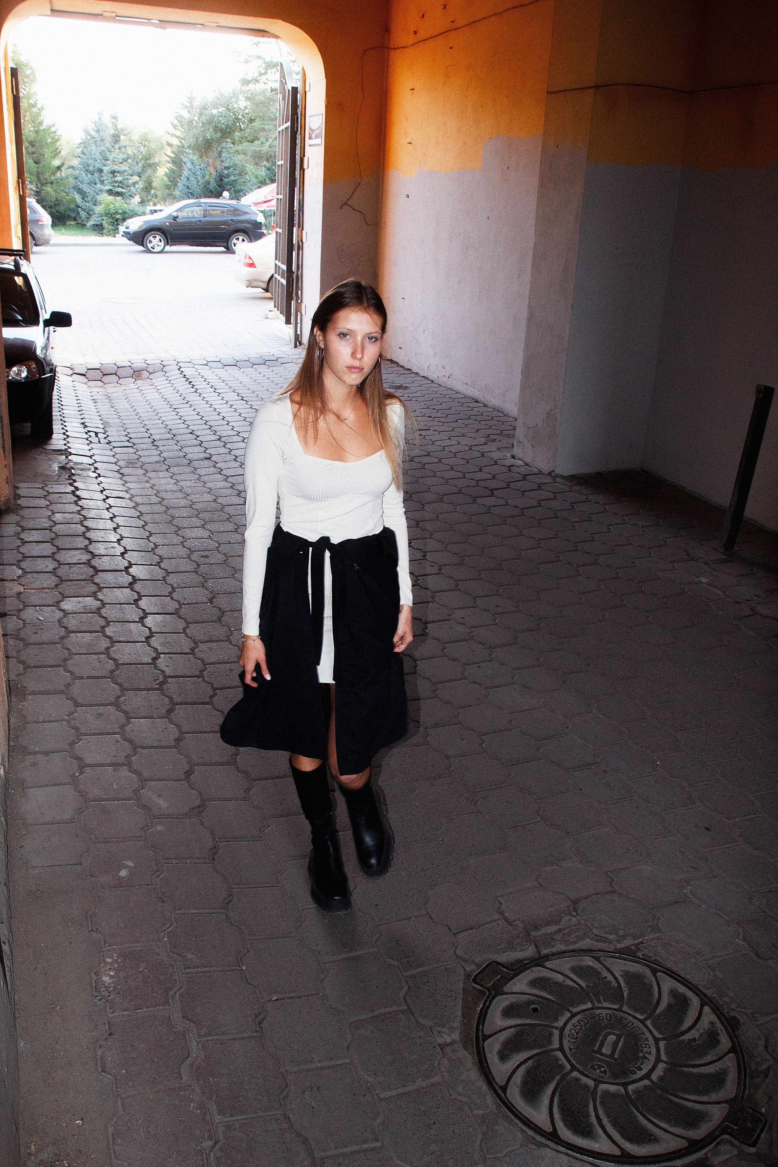 Модельный тест: Маша, часть 2 (уличная). Фотограф и видеограф в Омск/Москва Сащенко Лера