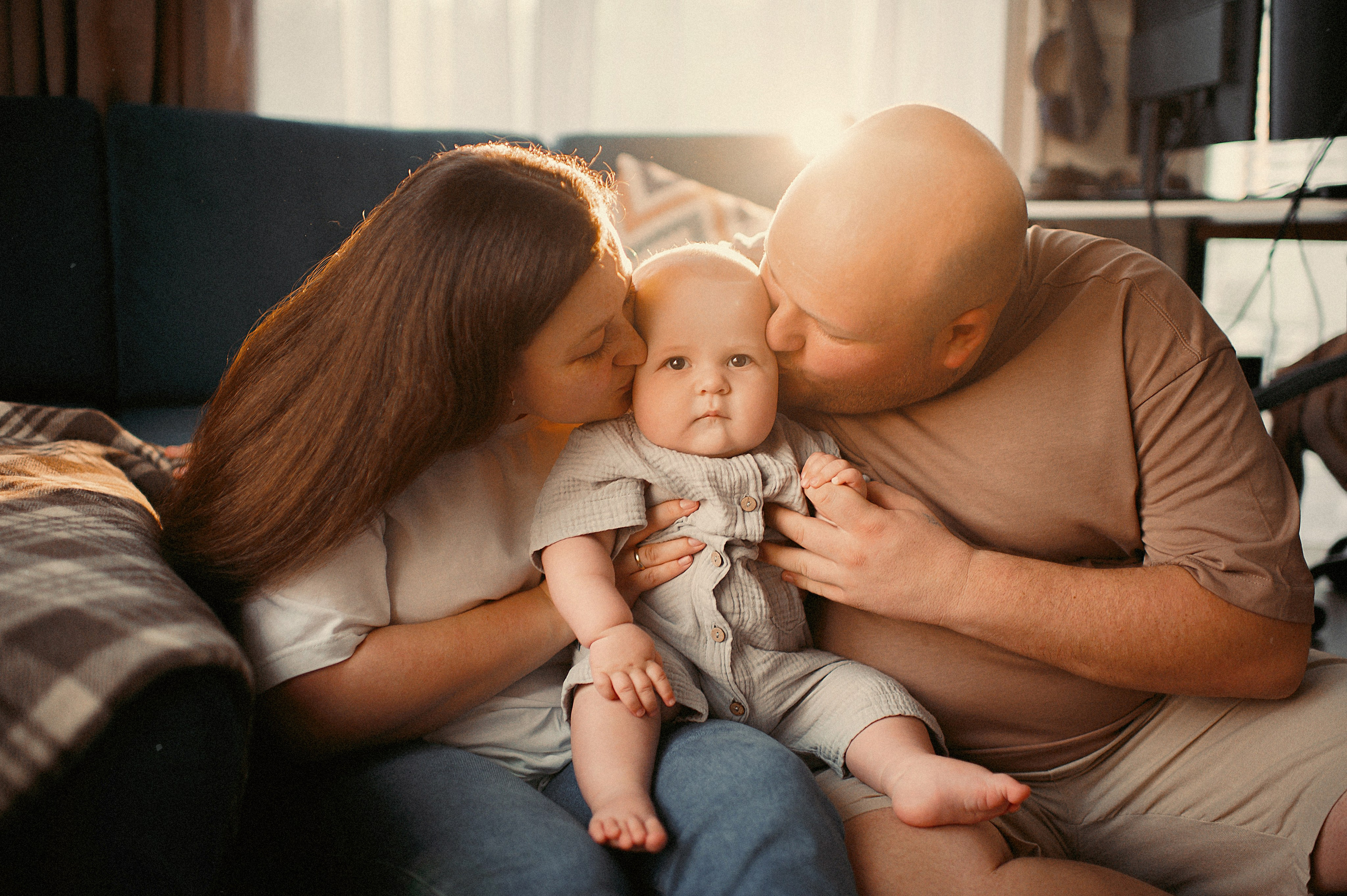ОЛЯ, ИЛЬЯ и ВАНЕЧКА. Свадебный и семейный фотограф РИТА БОЧКАРЁВА