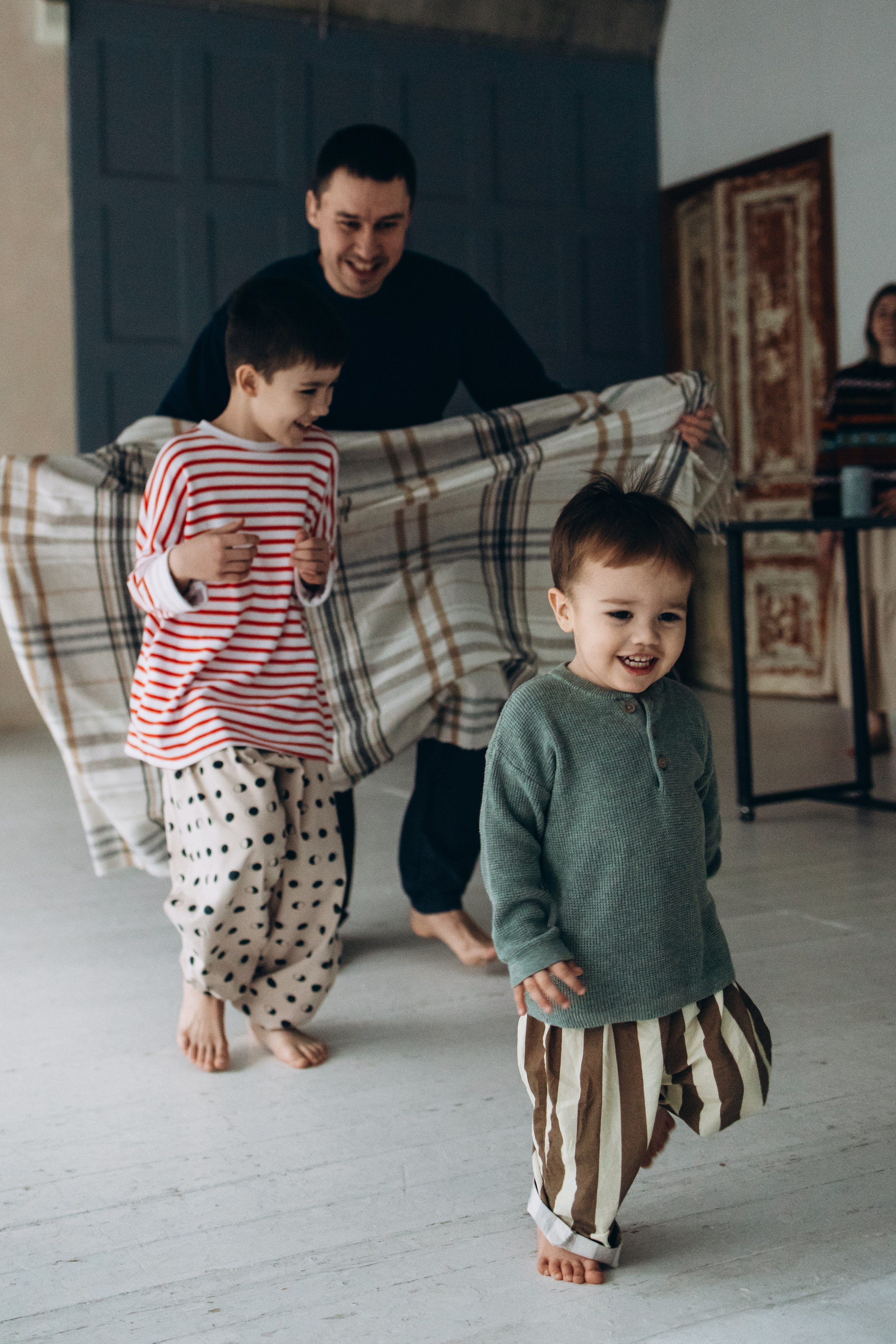 Оля, Андрей, Даня и Паша. Семейный фотограф в Москве Марина Петра