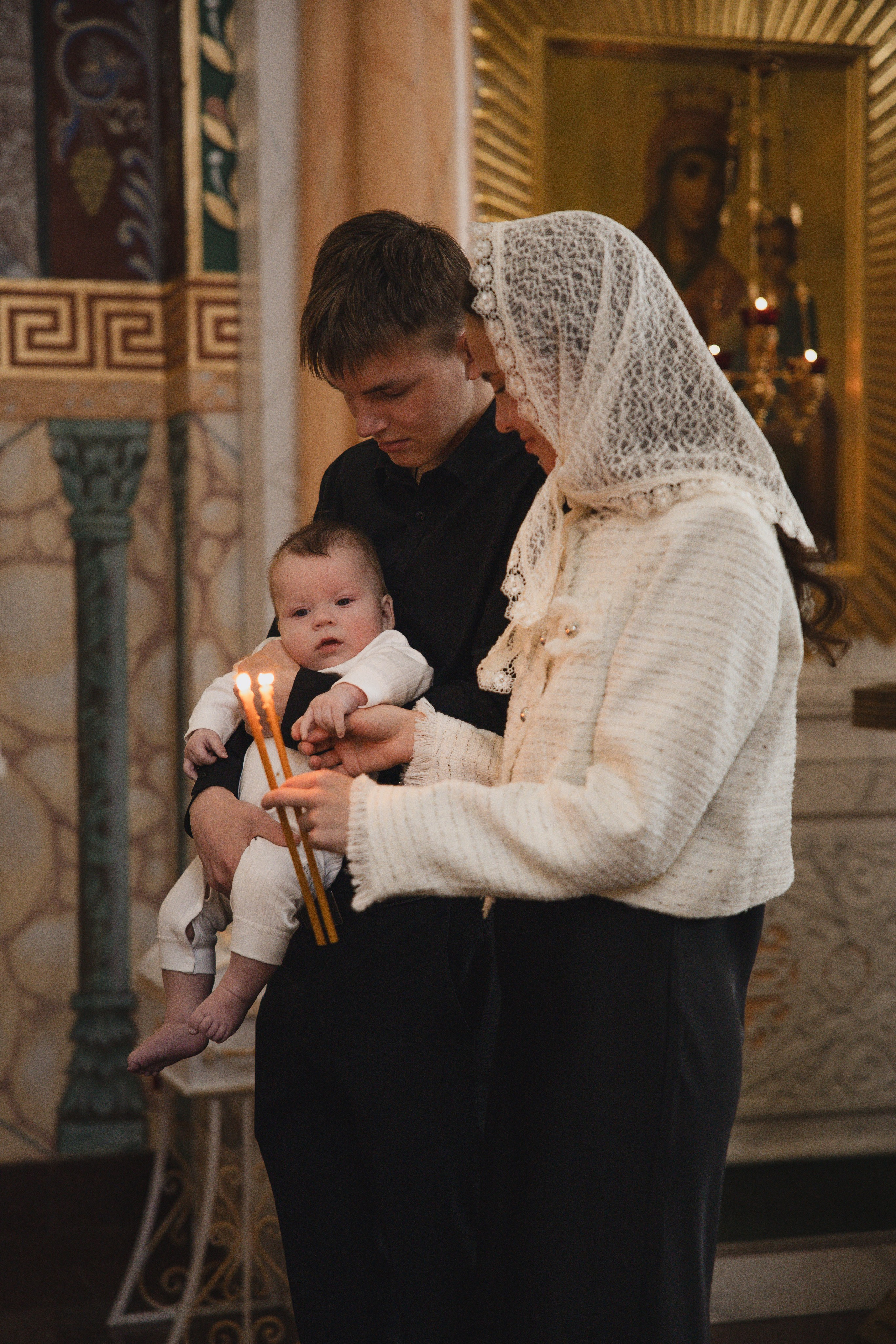 Крещение Кирюши. Фотограф Ломакина Анастасия