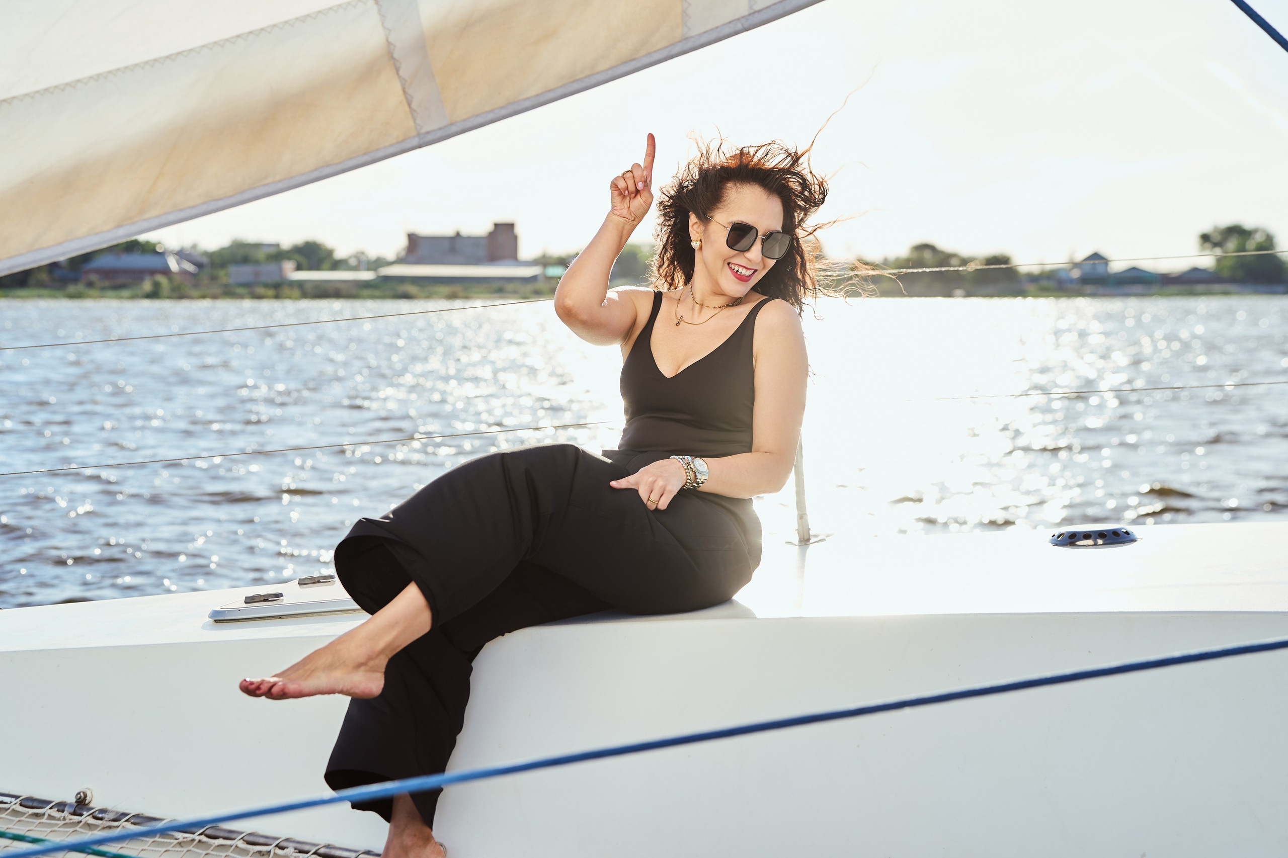 День рождения Анны на яхте. Фотограф Иван Сосновский