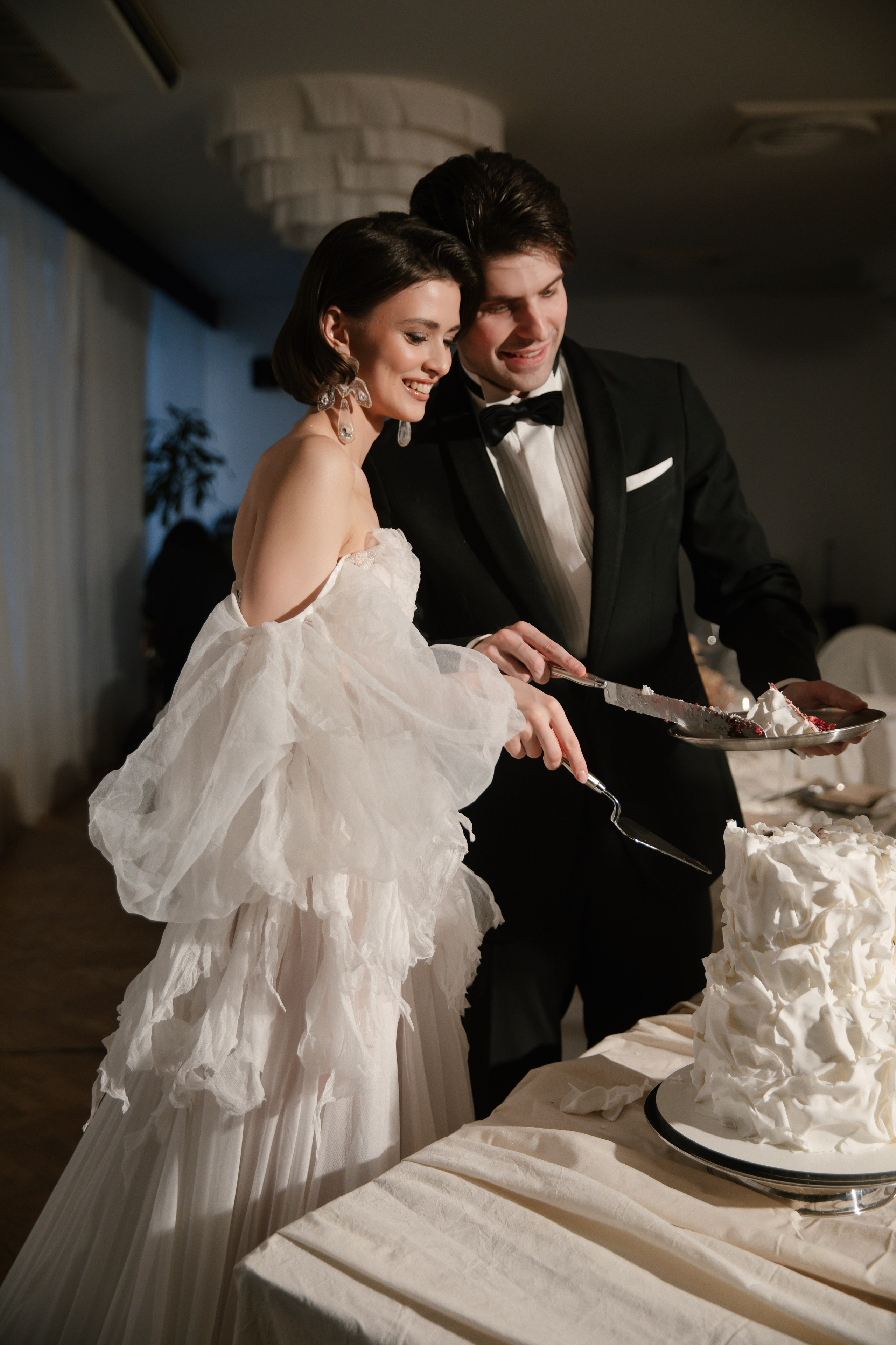 Фотосессия на банкетной площадке. Свадебный и семейный фотограф Анастасия Романова в Москве и Московской области