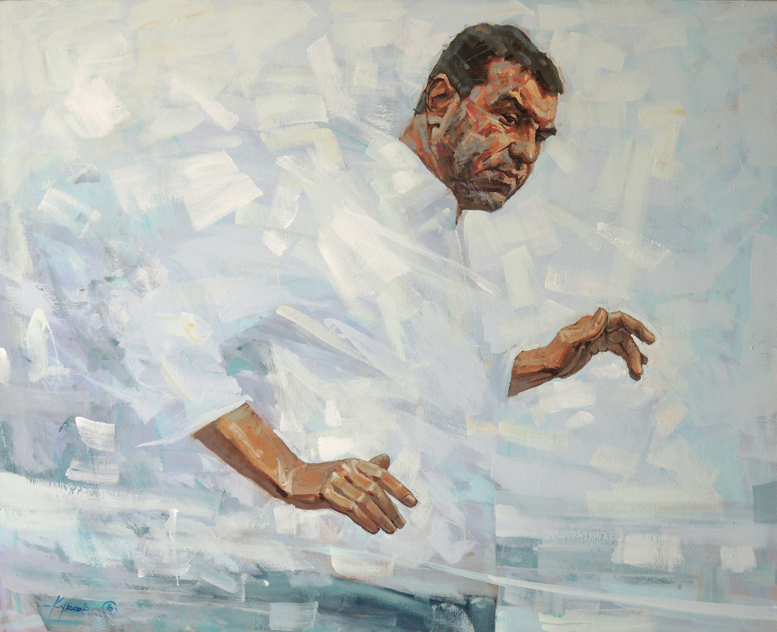 Люди. Художник Денис Куксов