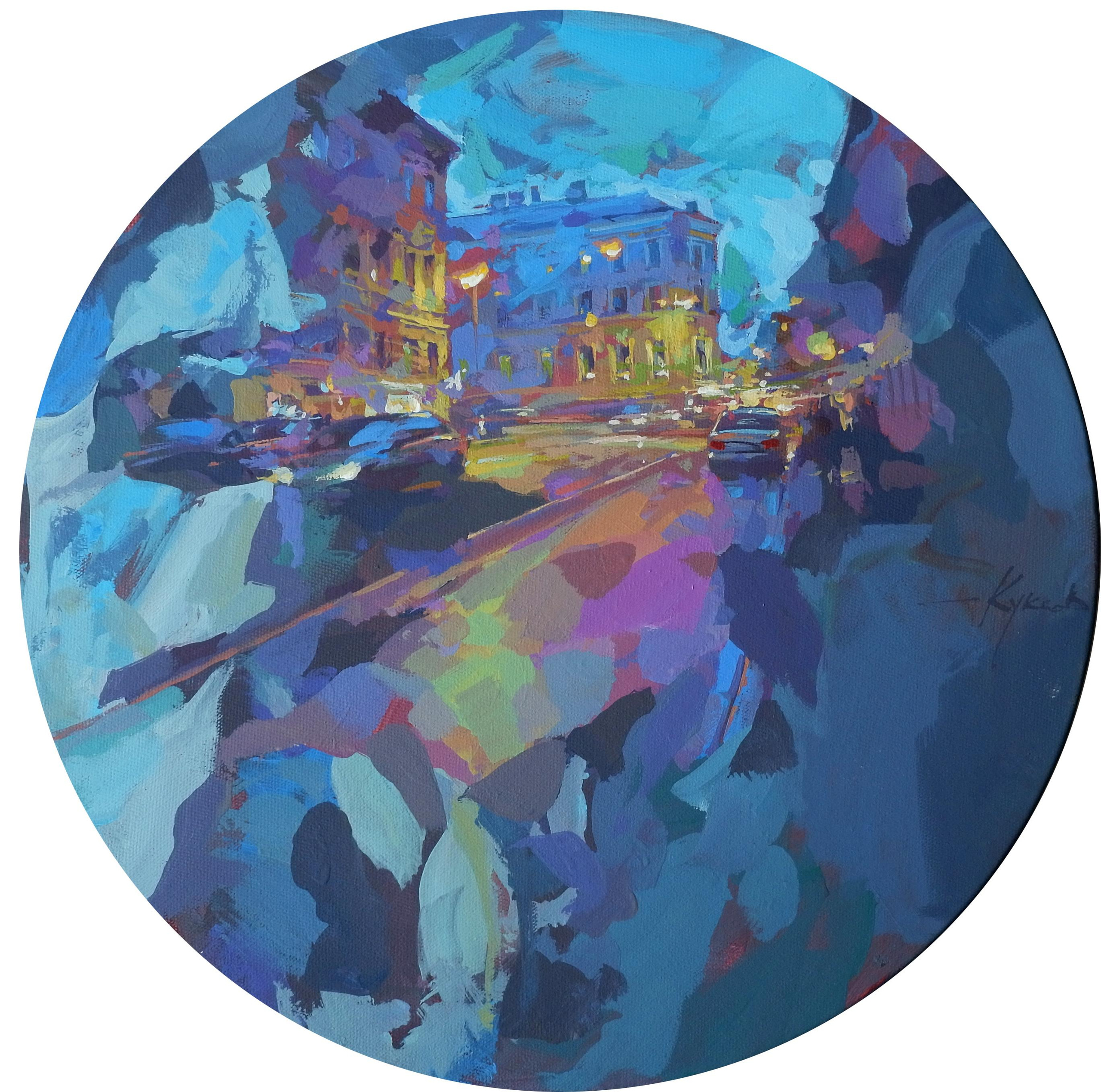 Город. Художник Денис Куксов