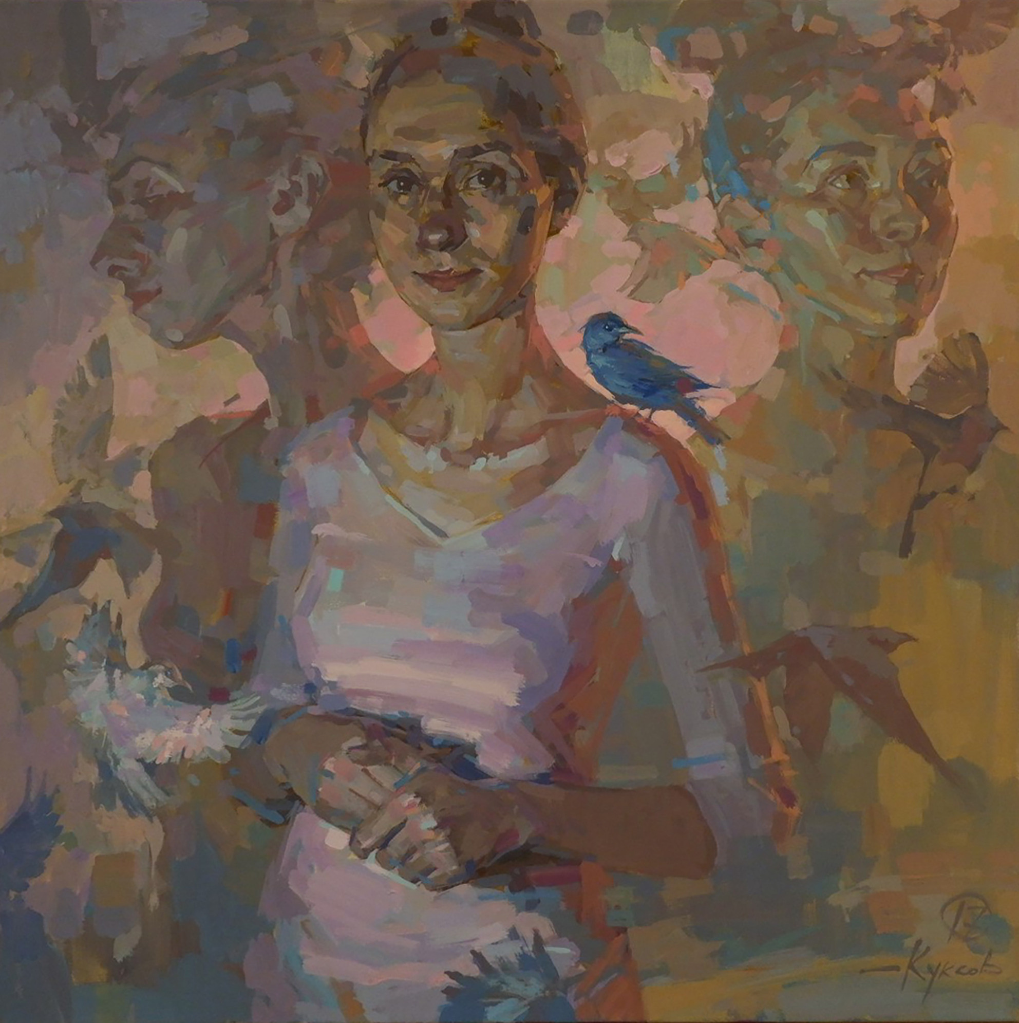 Люди. Художник Денис Куксов