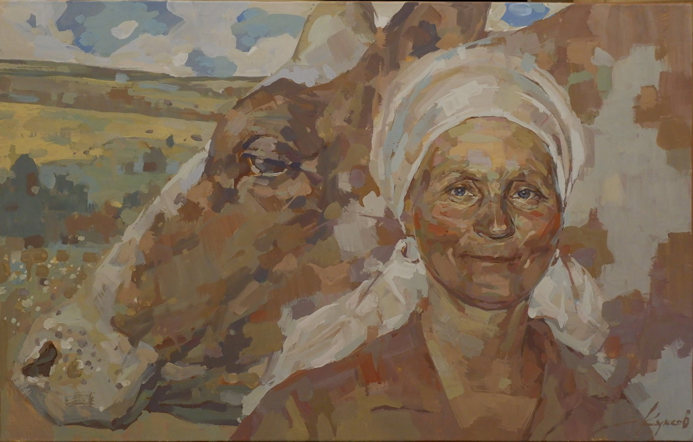 Люди. Художник Денис Куксов