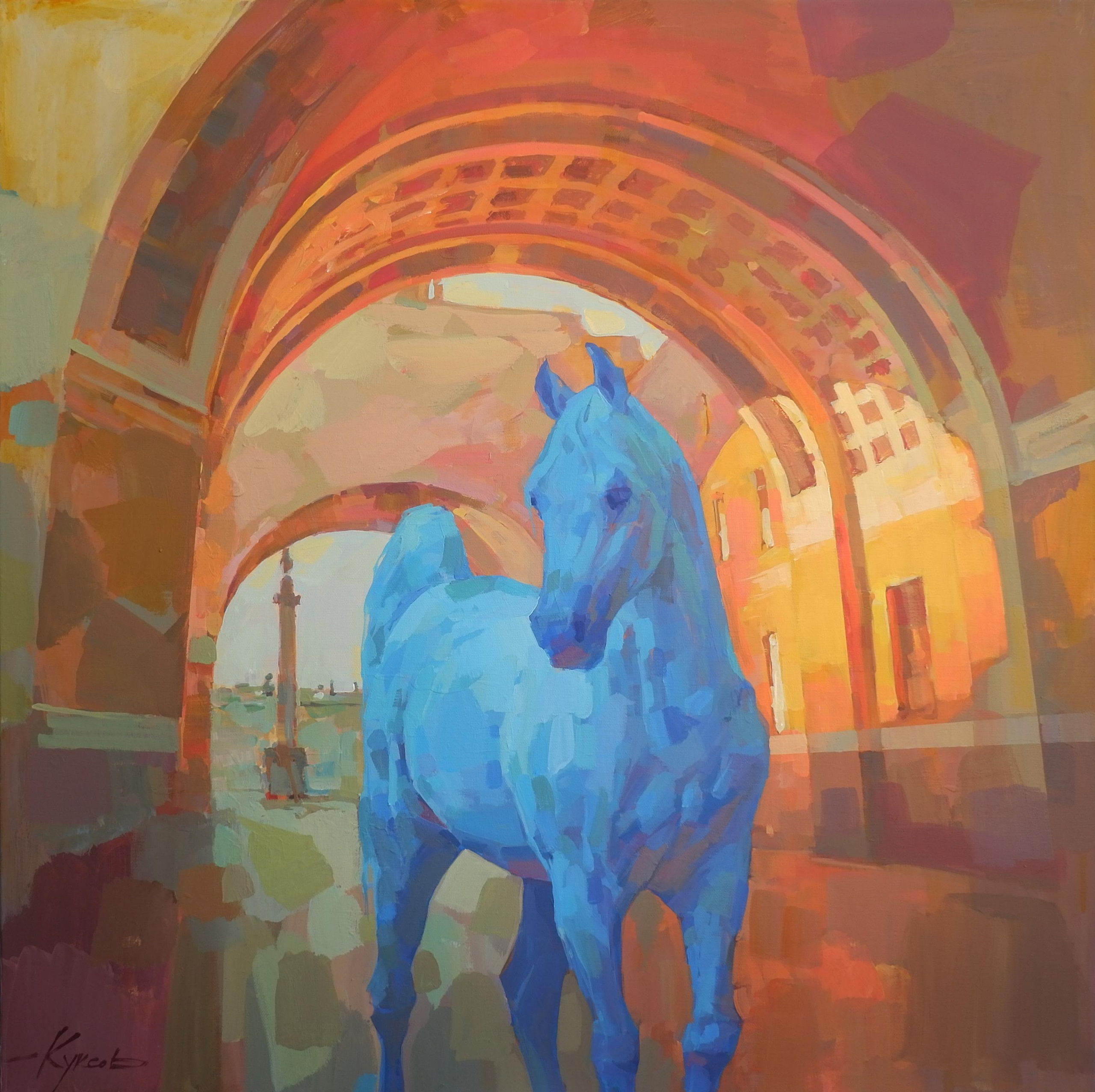 Город. Художник Денис Куксов