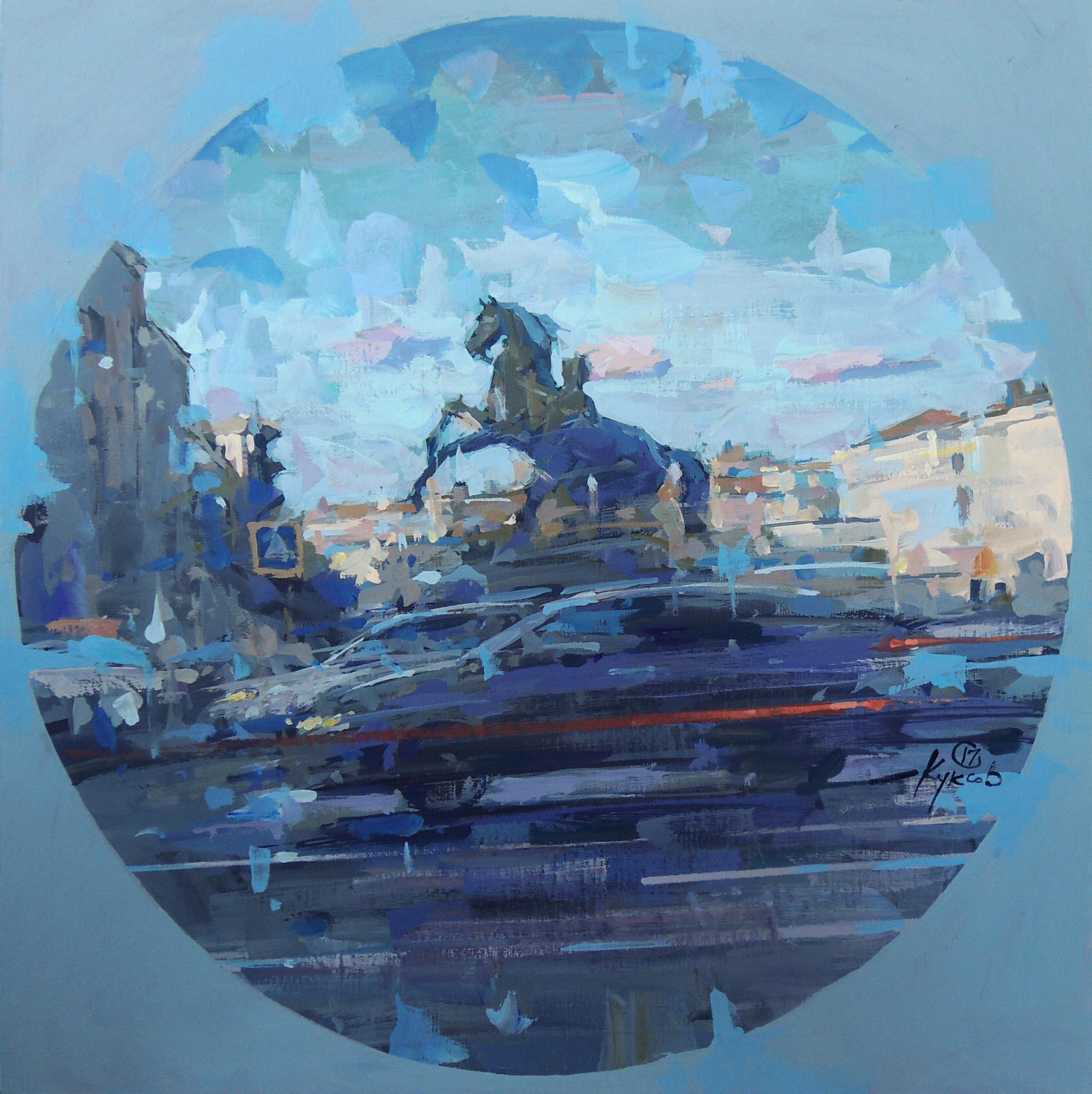 Город. Художник Денис Куксов