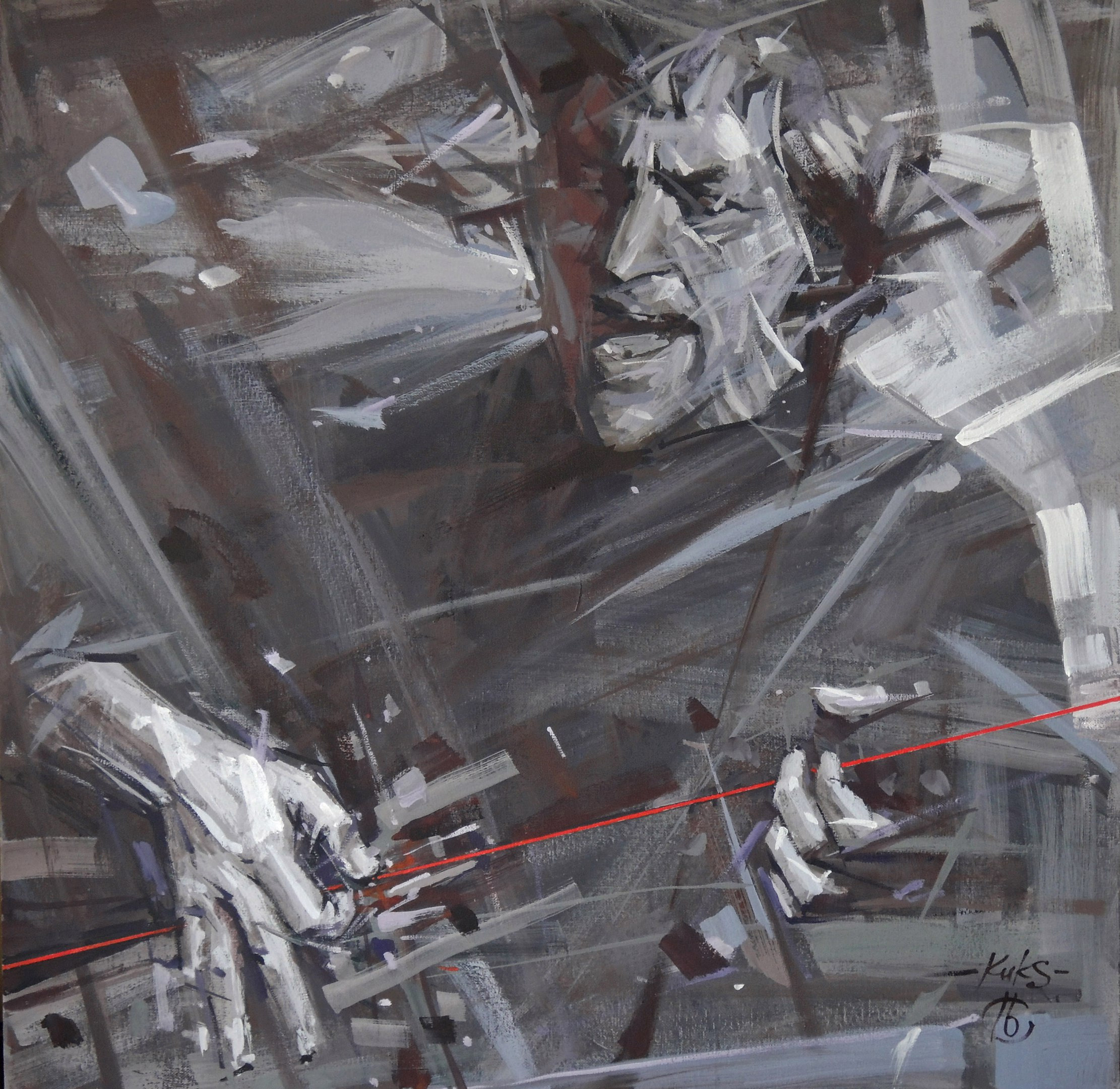 Люди. Художник Денис Куксов