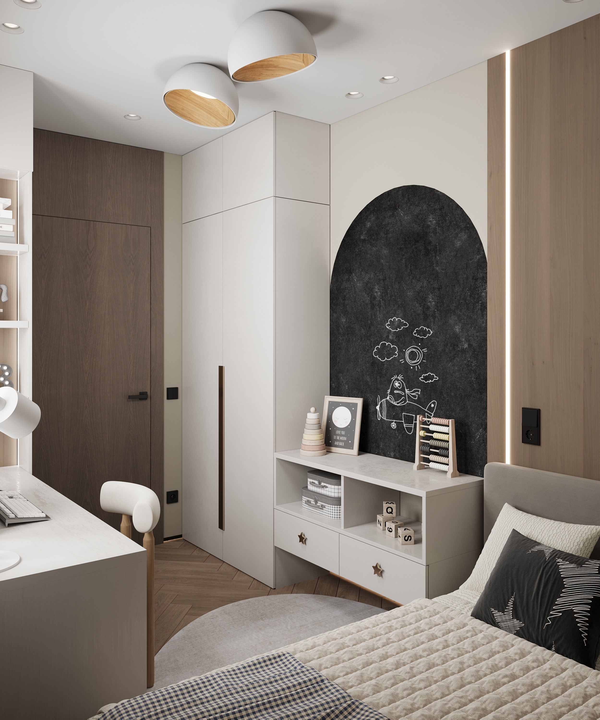 Квартира 55 м² г. Иркутск. ПРОЕКТИРОВАНИЕ ИНТЕРЬЕРОВ И АРХИТЕКТУРНЫХ РЕШЕНИЙ В СТУДИИ SHELOFAST DESIGN