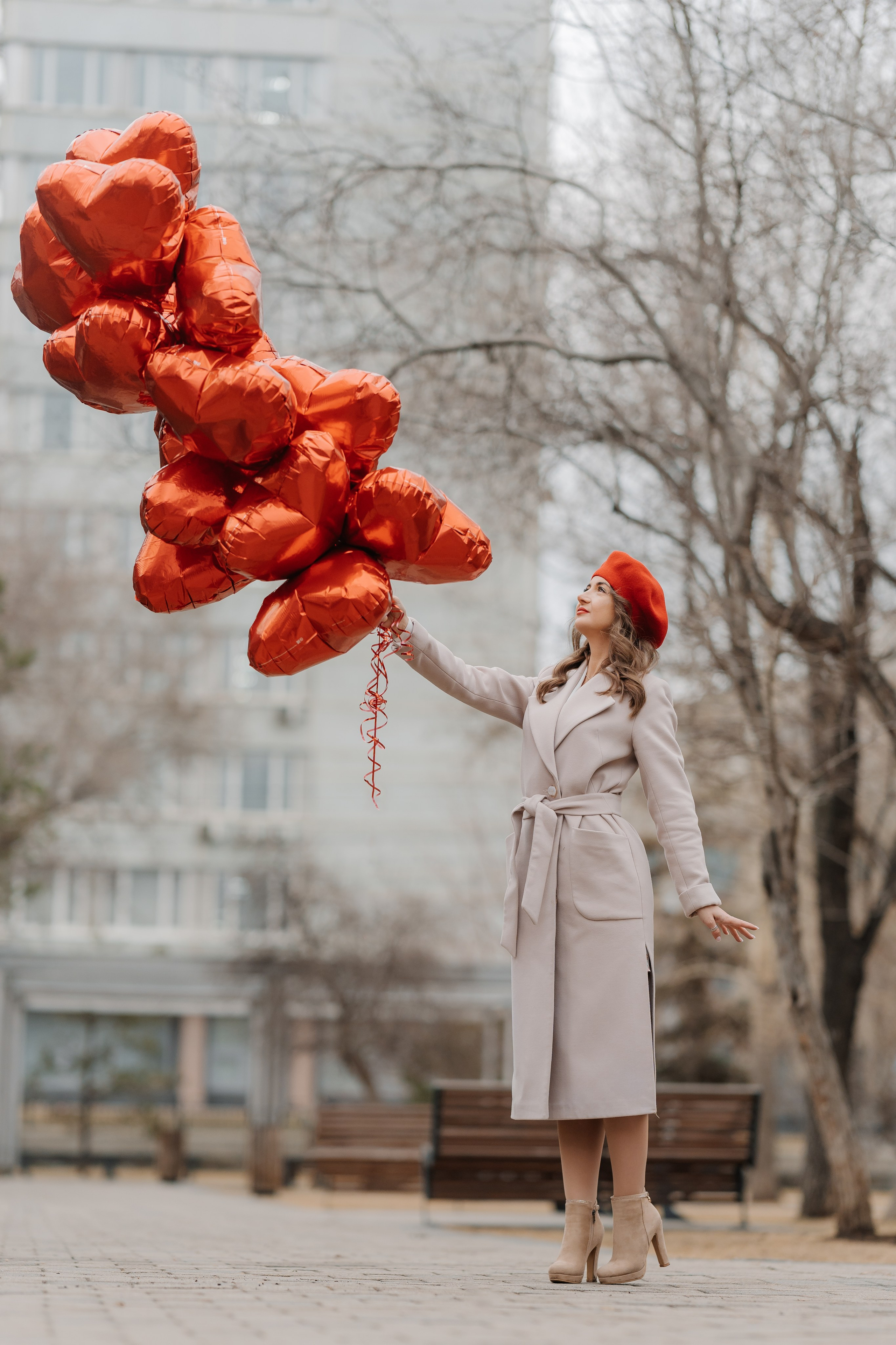 Аня с шарами. СВАДЕБНЫЙ ФОТОГРАФ КРАСНОЯРСК