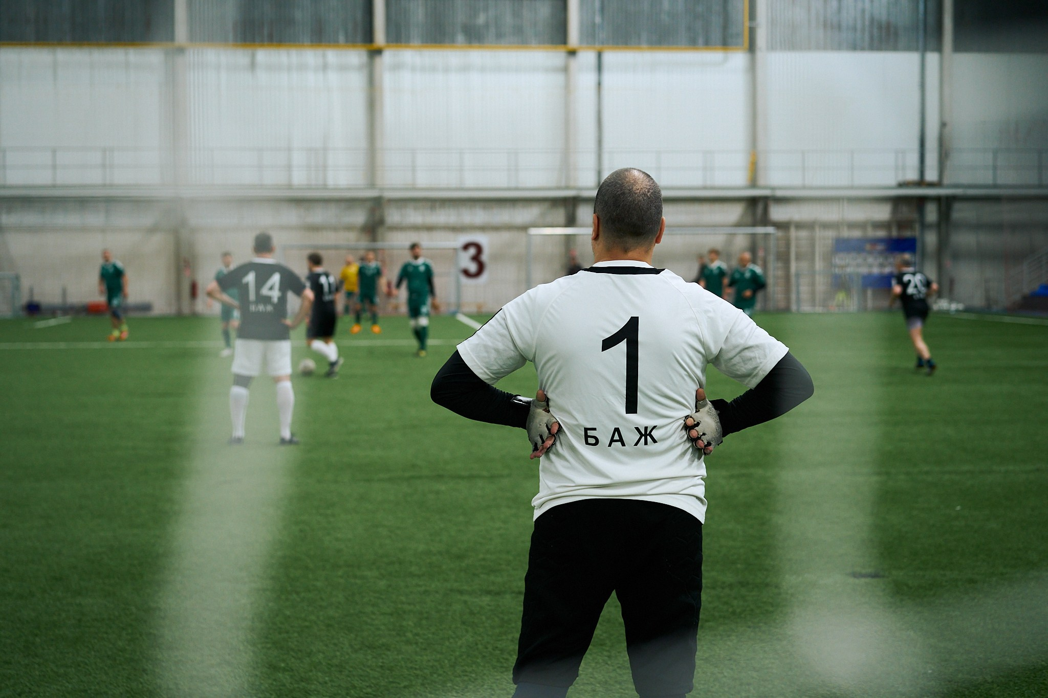 Friendly football match: Seimas of the Republic of Lithuania vs. Sviatlana Tsikhanouskaya’s Office. Photographer in Vilnius