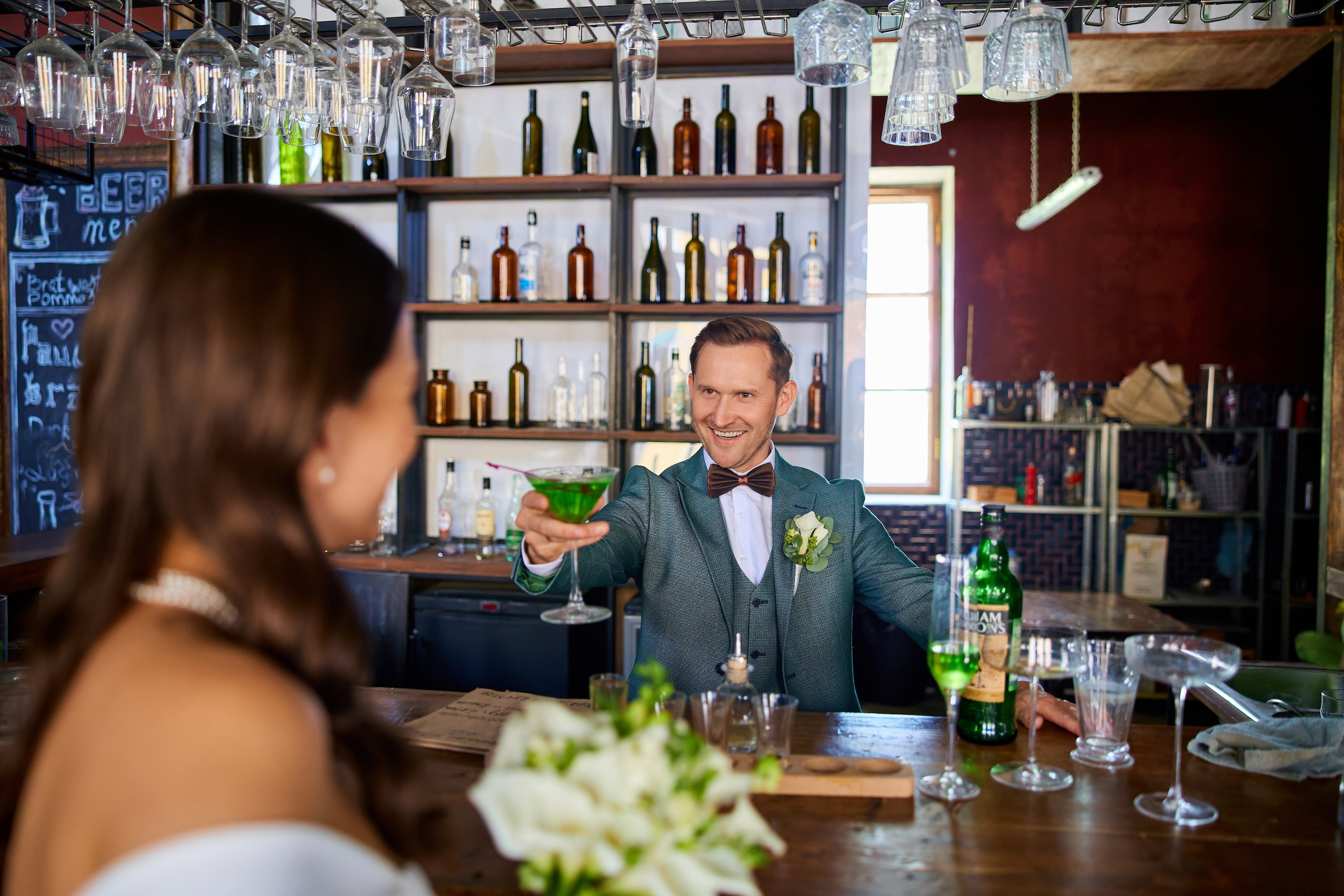 Свадебная фотосессия в Кинопарке Москино. Свадебный фотограф Сергей Колбинский