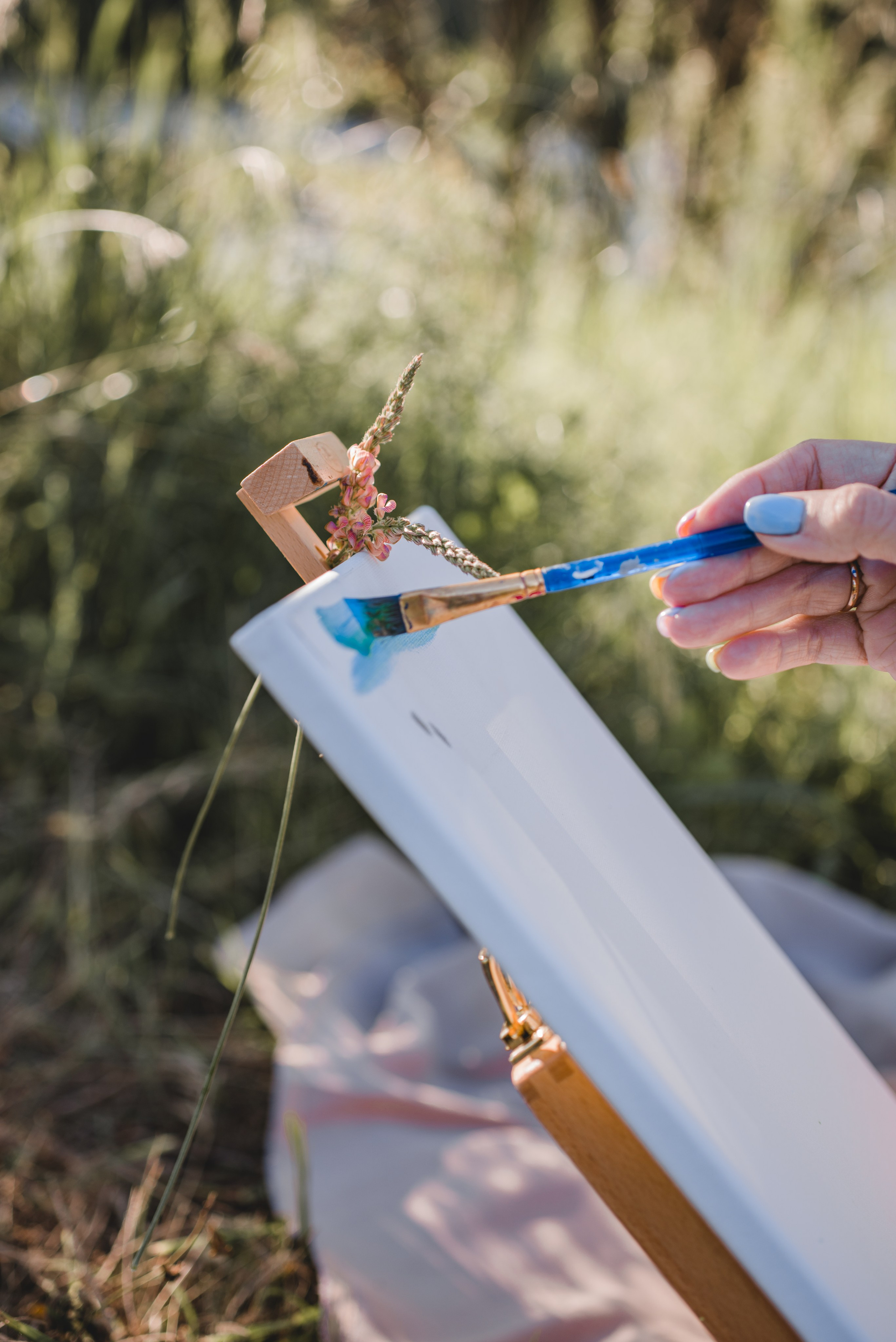 Виктория художник. Фотограф Людмила Белова