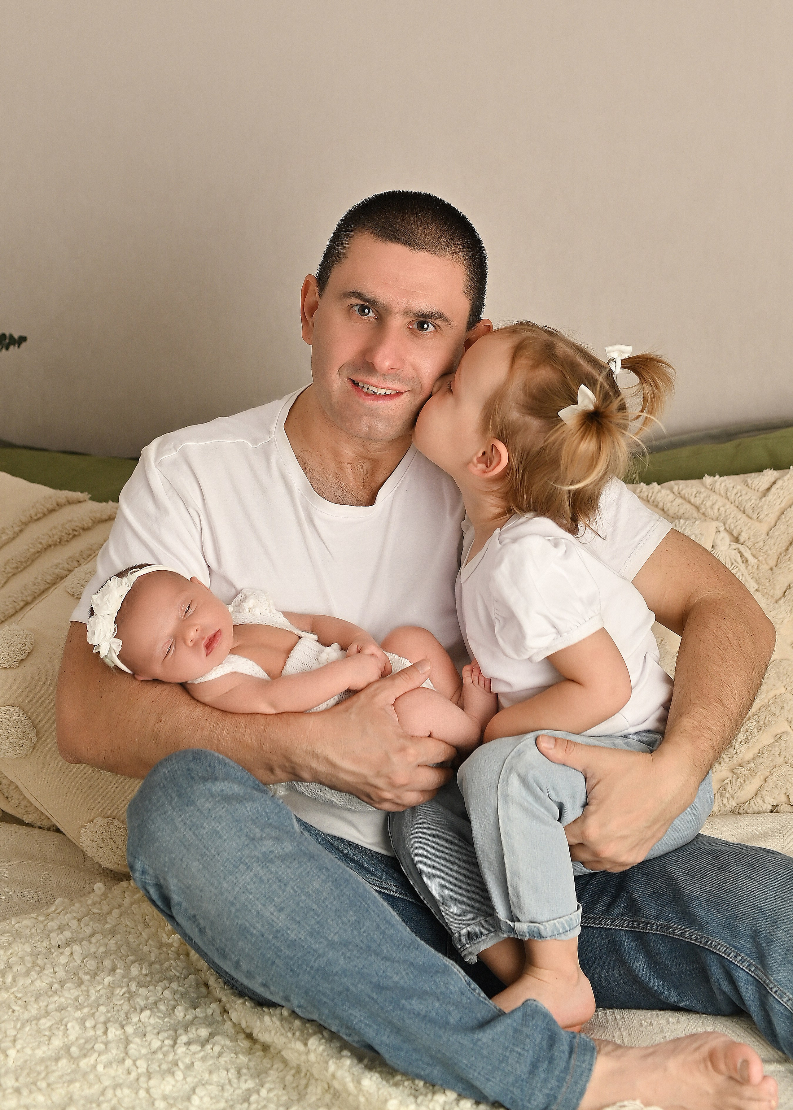 Лайфстайл с элементами ньюборн. Фотограф новорождённых малышей в Краснодаре Татьяна Нагорная