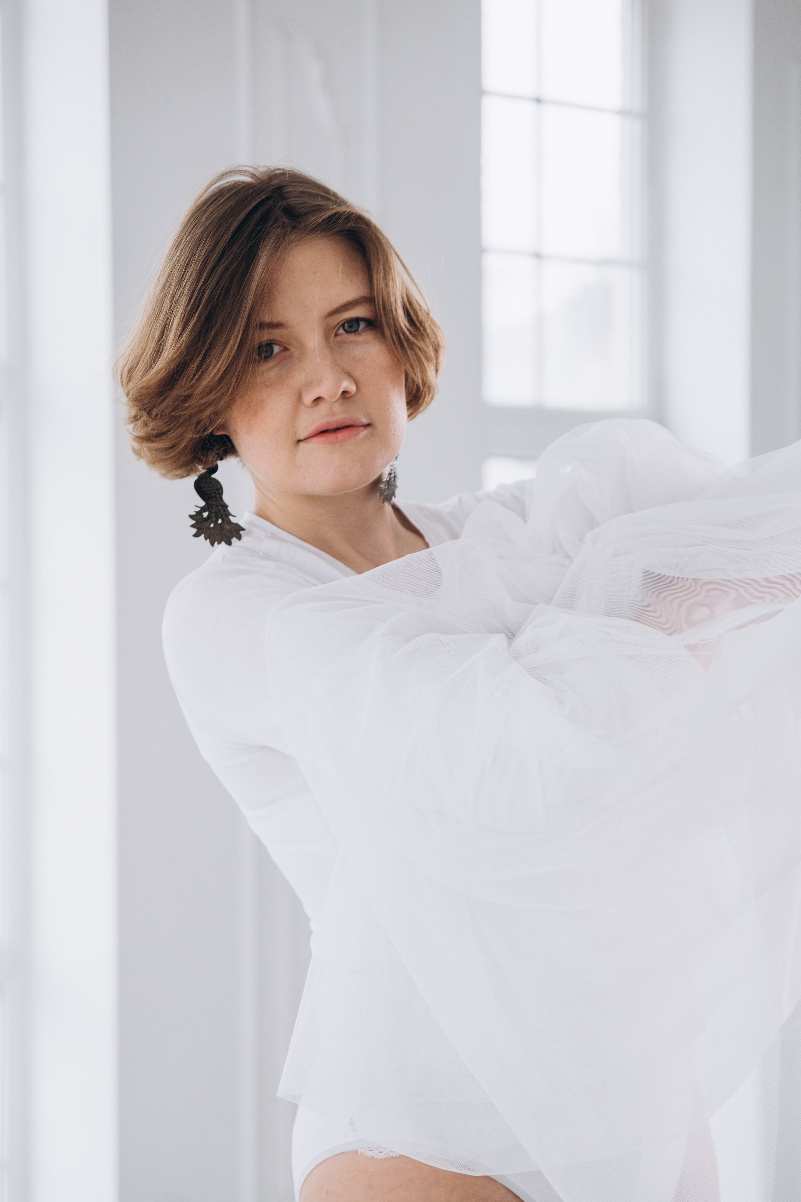 Воздушная с тканями. Фотограф в Иркутске Анна Мирошникова