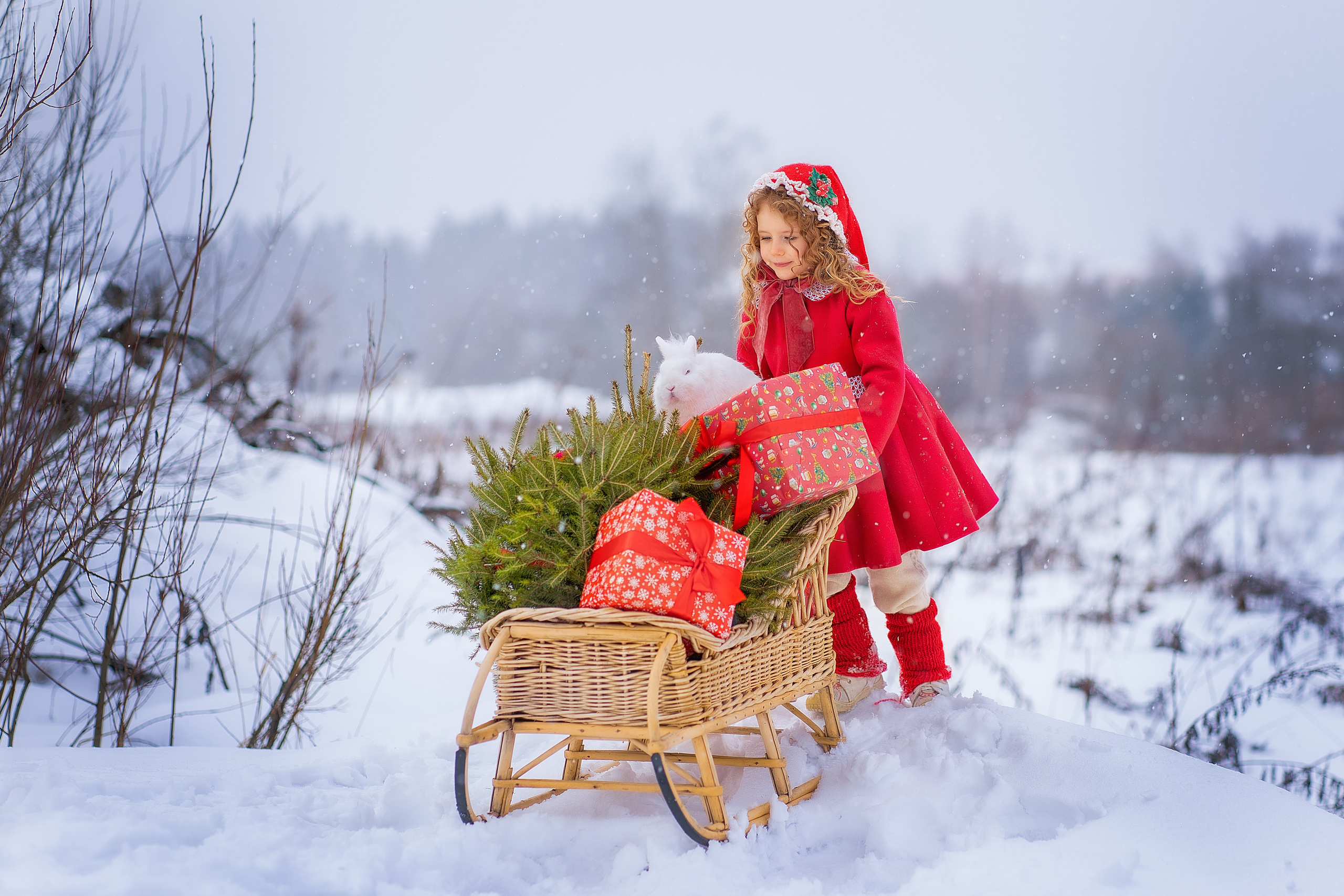 Детские новогодние и рождественские фотоистории. Детский и семейный фотограф в Москве и Подмосковье Настя Наумова