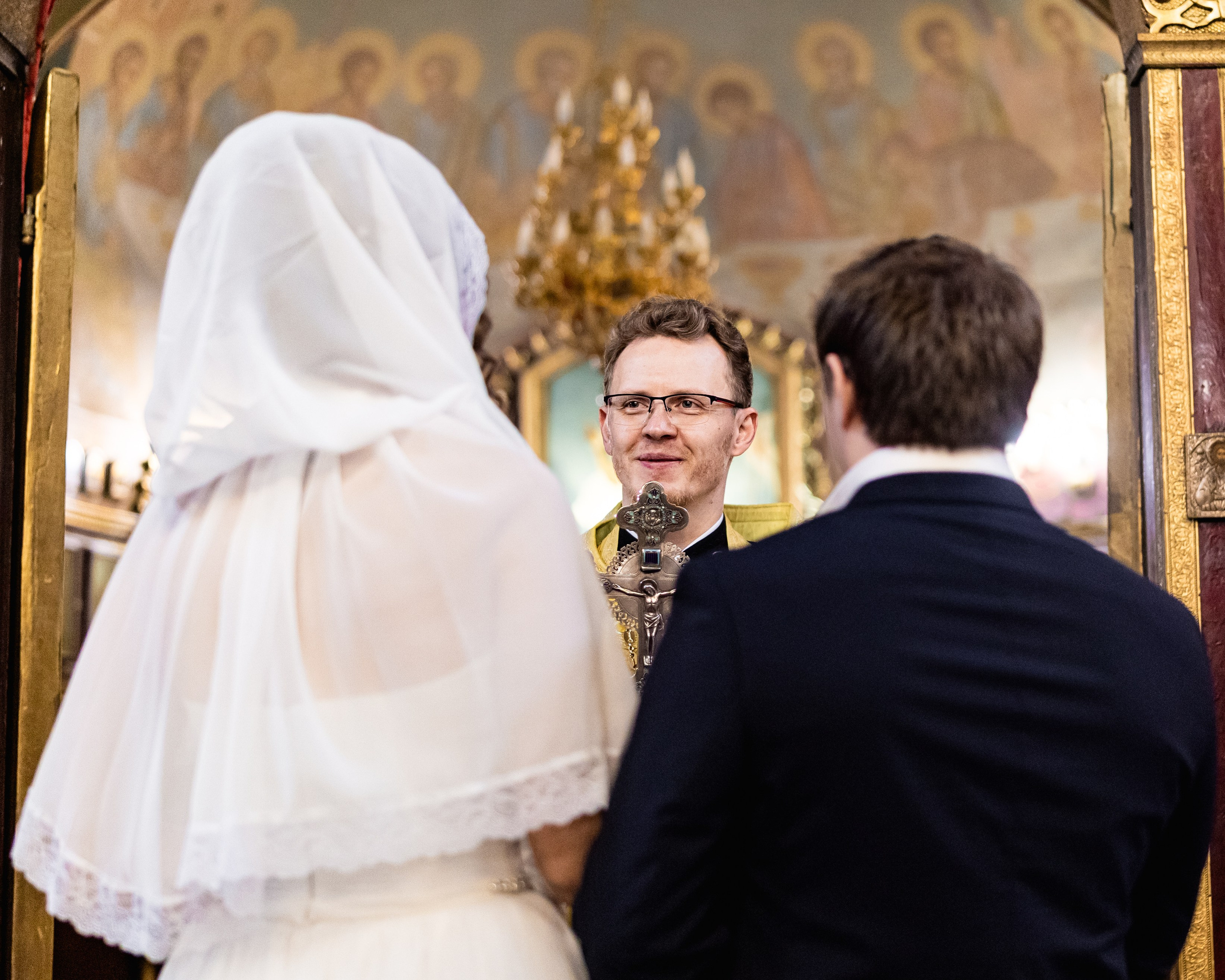 Венчание Михаила и Евы. Уникальный фотограф на крещение и венчание. Москва