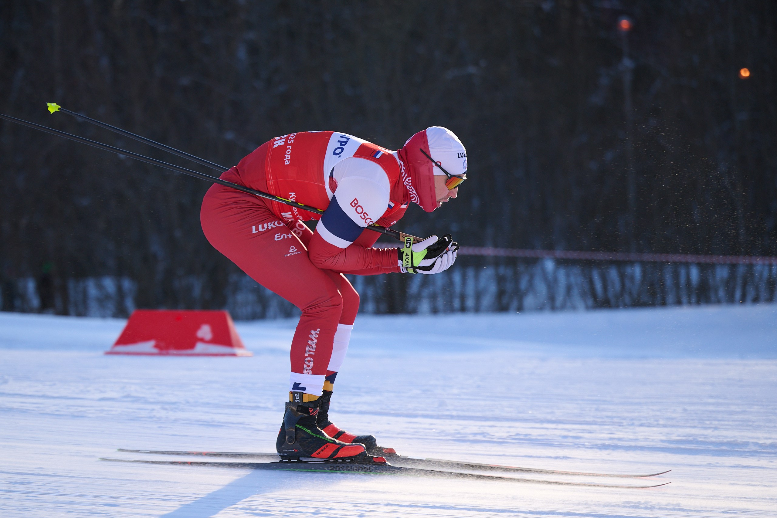 VI этап ФосАгро Кубка России по лыжным гонкам. Спринт. Ижевск 25.01.2025. Спортивный репортажный фотограф в Ижевске Сергей Мерзляков