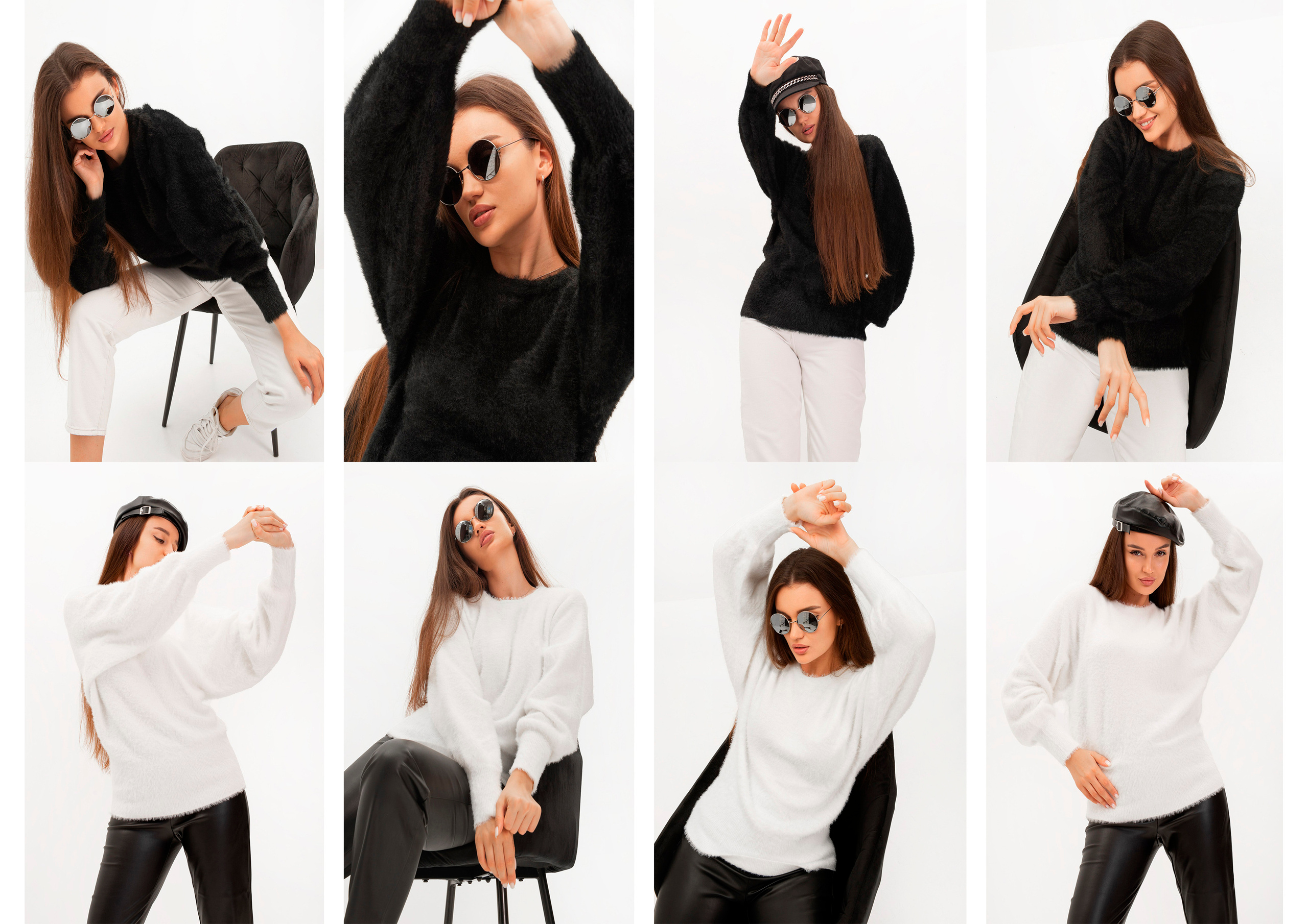 Модельная съемка на циклораме для маркетплейсов. ТМ Продакшн — Съемка для маркетплейсов в Москве