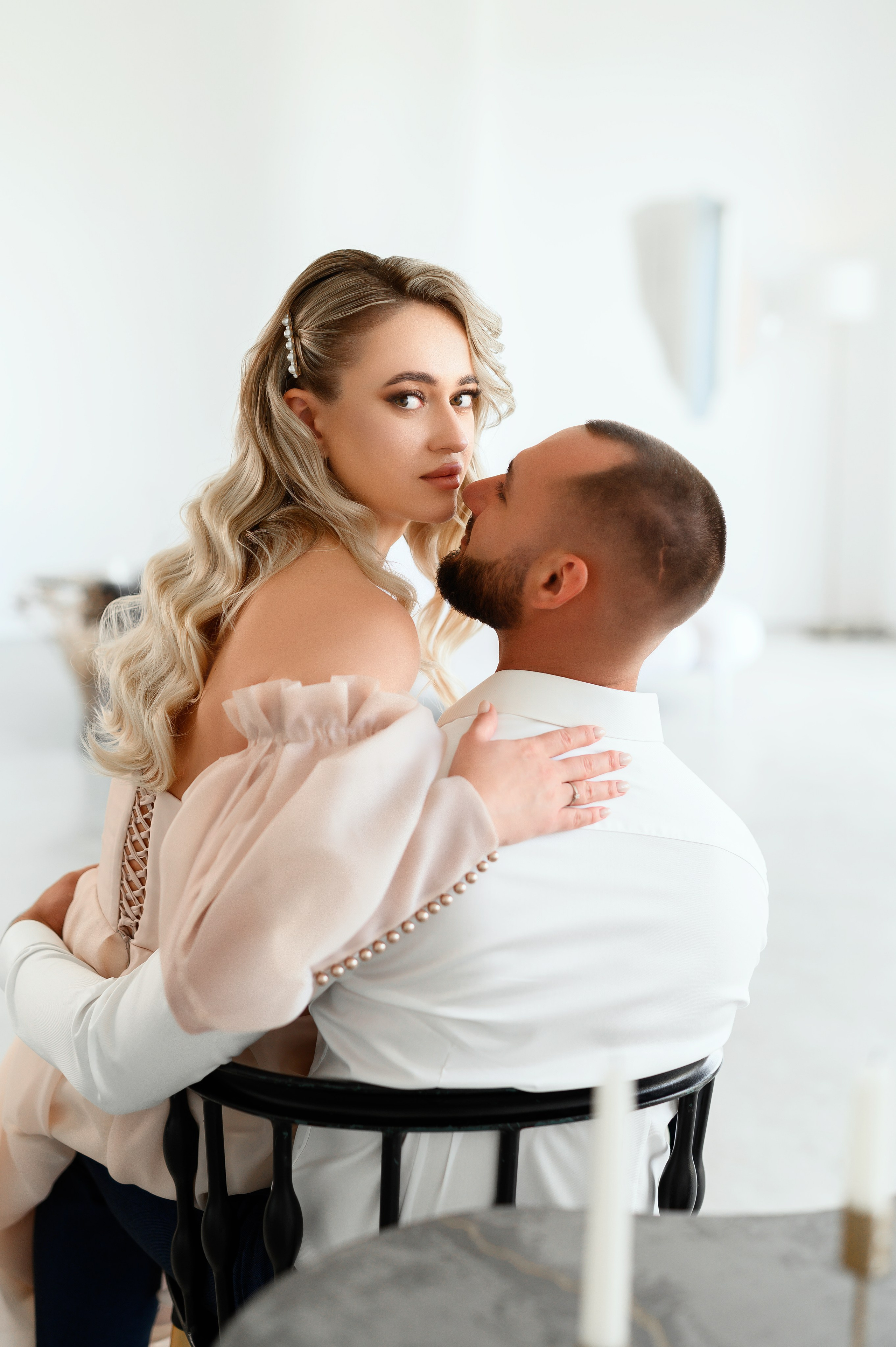 Ангелина и Александр | свадебная студийная съемка. Фотограф в Краснодаре Скубицкая Альбина