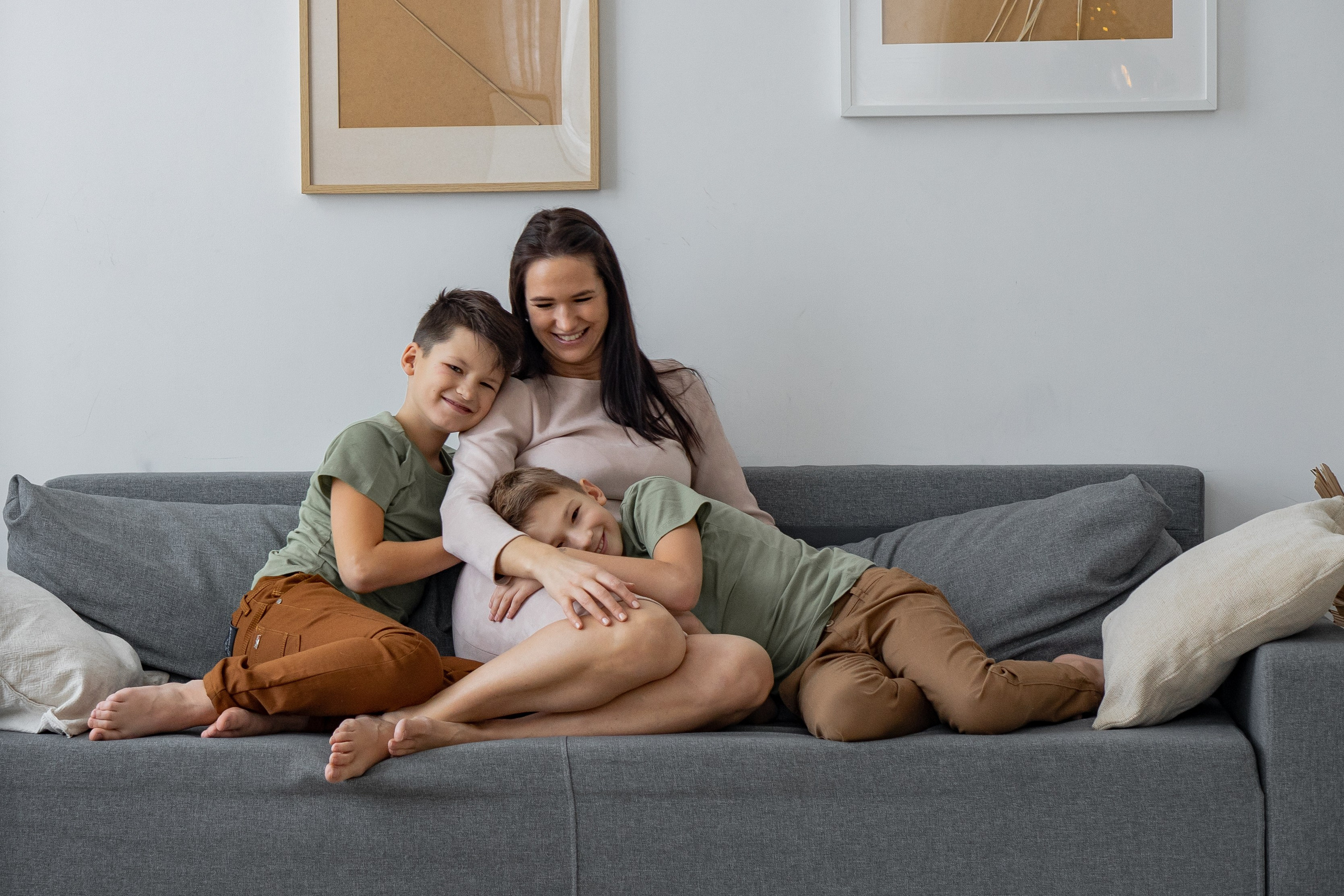 Семья Н. в фотостудии. Фотограф Ольга Игорева