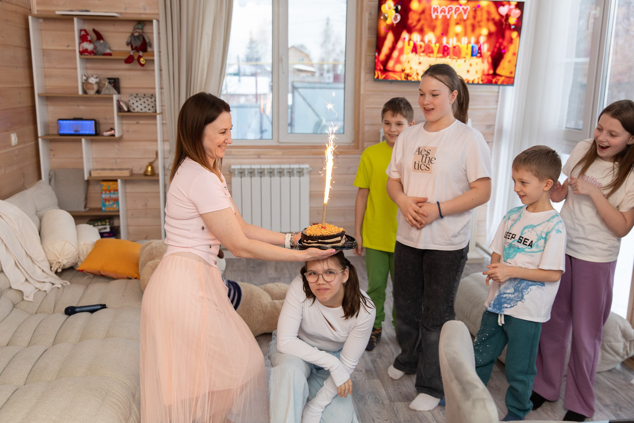 День рождения Виолетты 12 лет. Фотограф Татьяна Генева