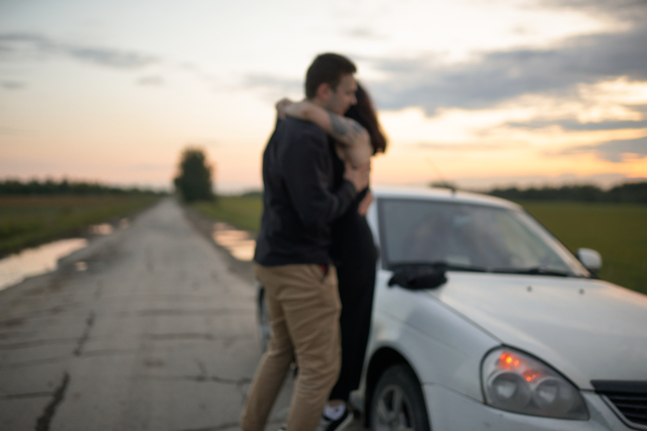 Поздний закат