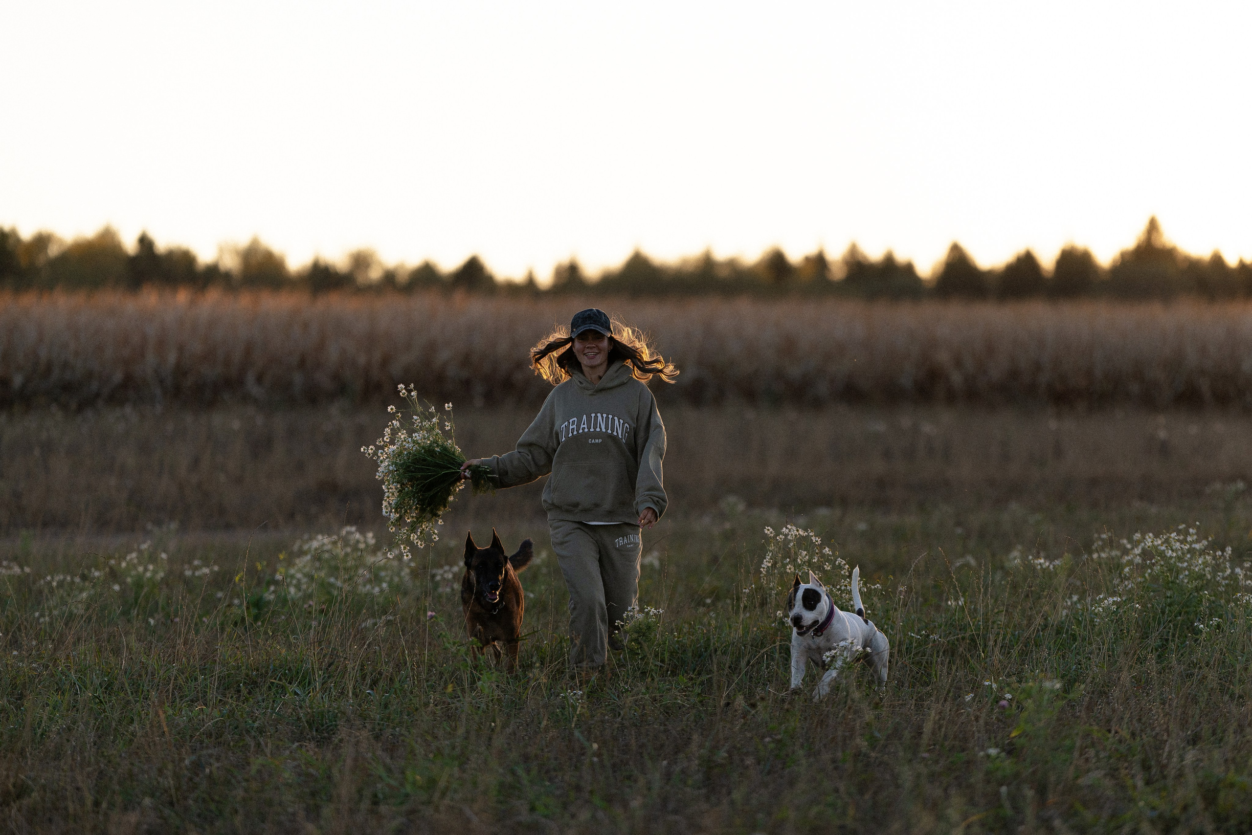 Женя, Афра и Молли. Фотограф и видеограф анималист Аганина Дарья