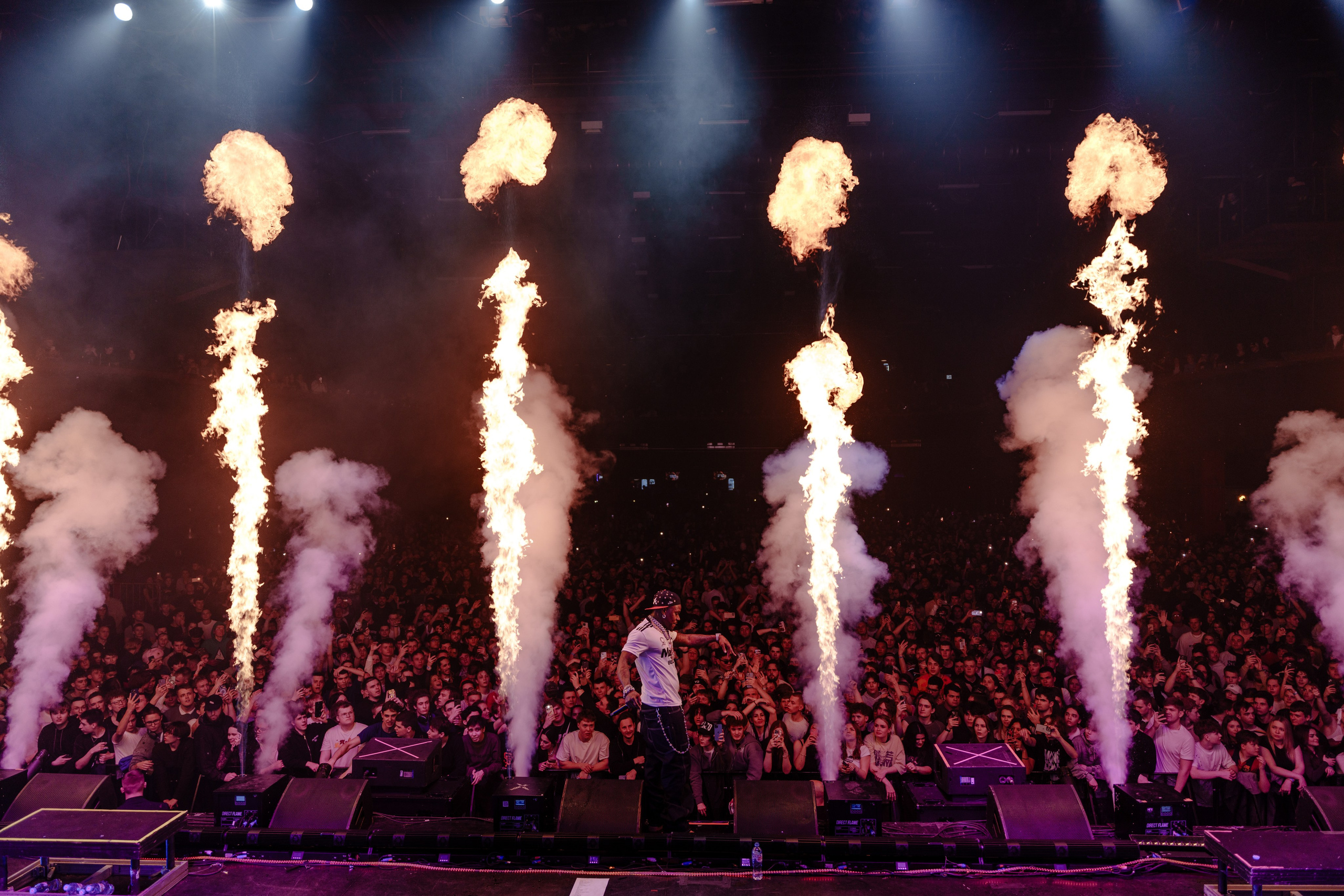 DaBaby в Москве в VK STADIUM. Репортажный фотограф Москва Сергей Дружинин