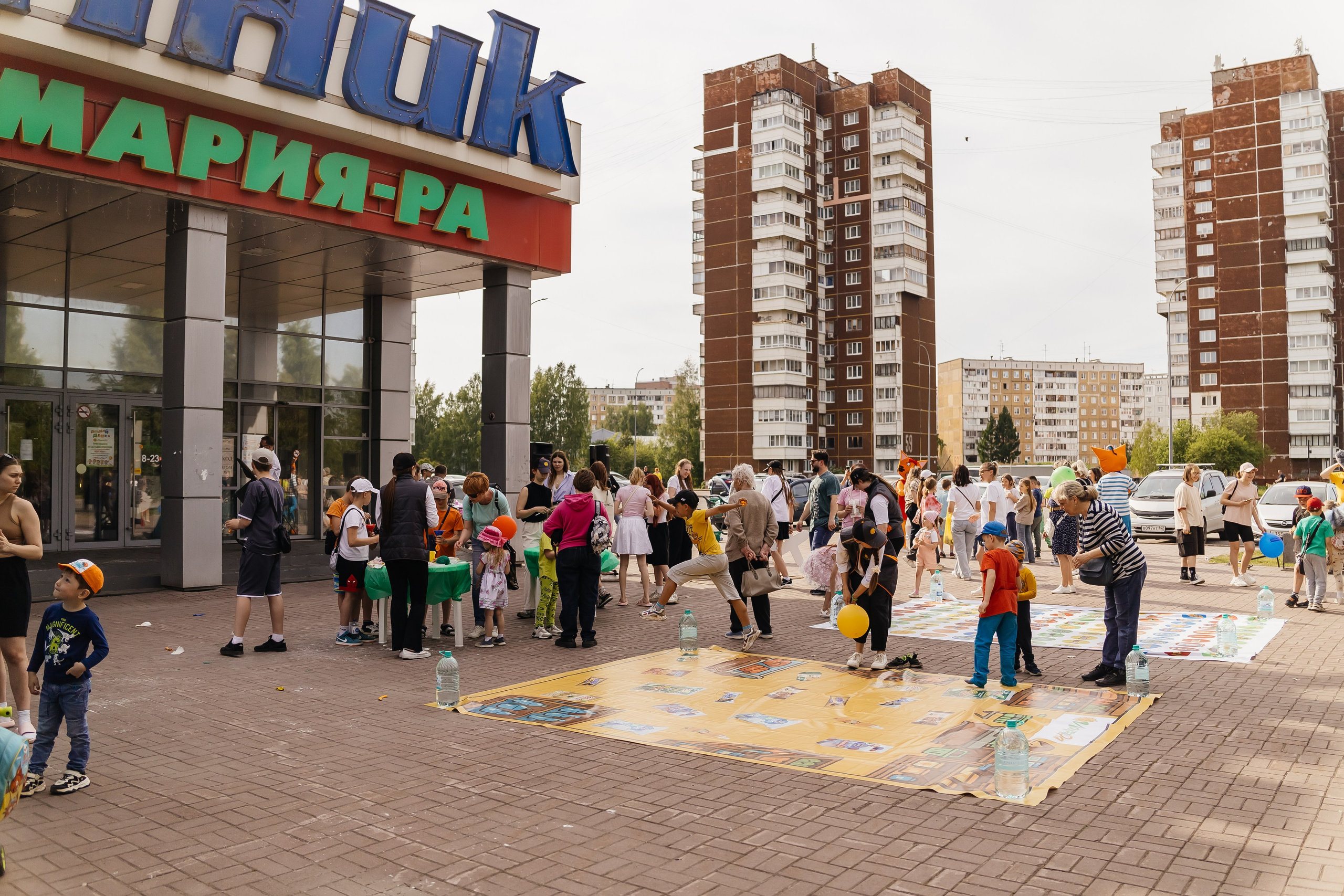 Детский праздник в «Мария — РА». Фотограф Кемерово | Сергей