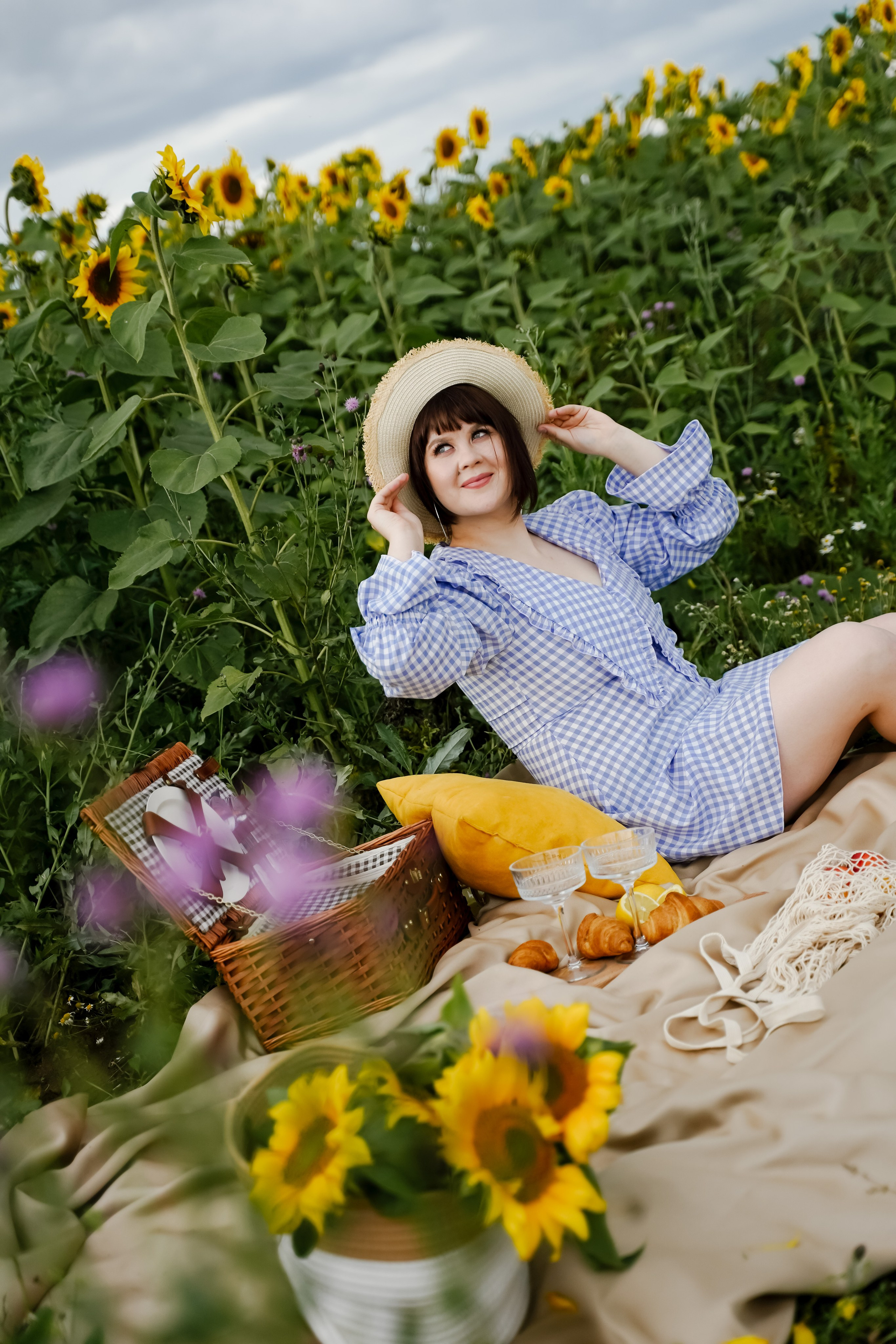 Подсолнухи. Бирск