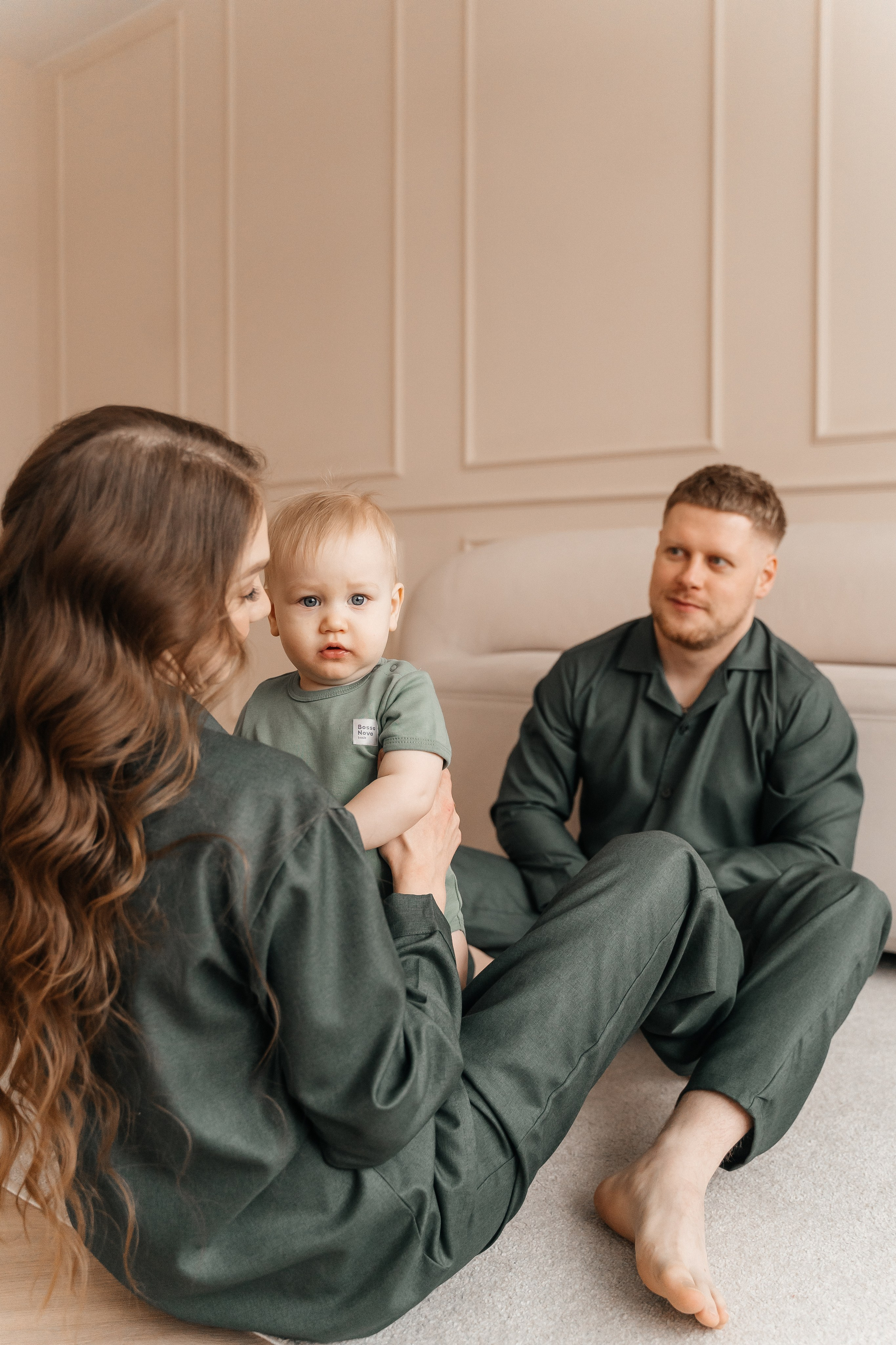 Илья, Таня и Мирон. Волик Мария