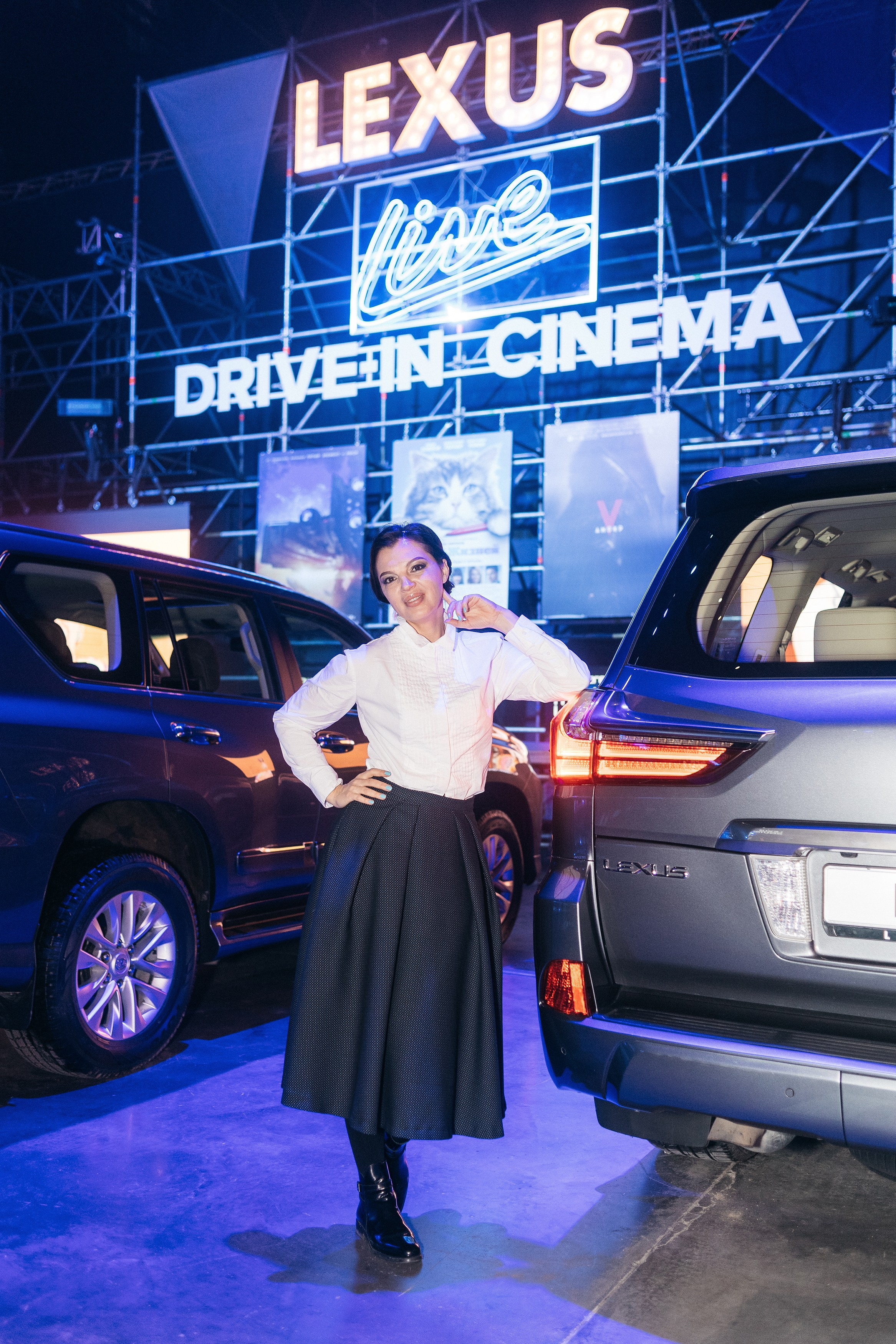 Lexus Live Drive in Cinema. Фотограф Сергей Бойко Москва